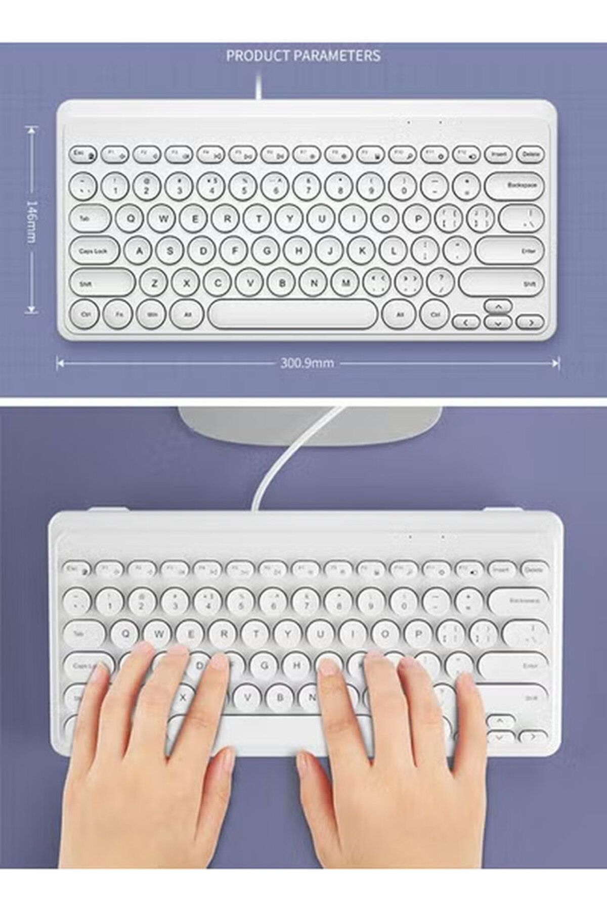 Generic-Duniso Gaming Wired Keyboard And Mouse Combo Full Size Ergonomic Keyboard Mouse Click 4