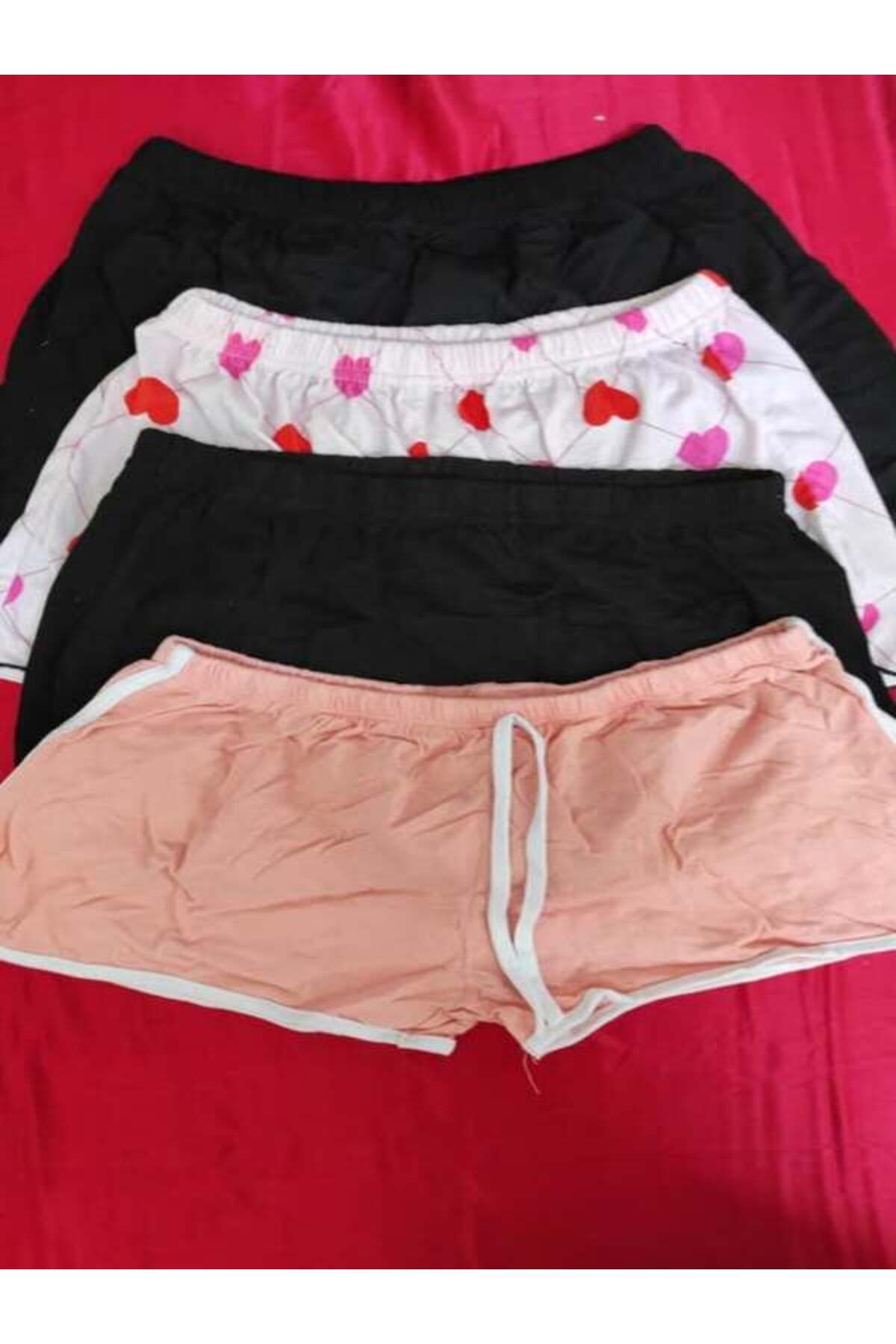 PEMBİŞ HOMEWEAR 4' LÜ ŞORT Kod ky15