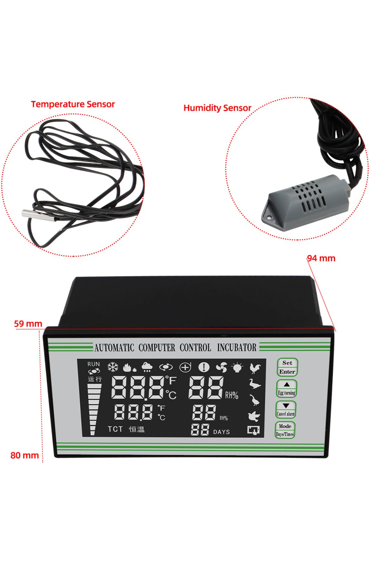 Choice-Xm-18s Egg Incubator Controller Automatic Computer Control Incubator Thermostat Full Automatic Mu... 3