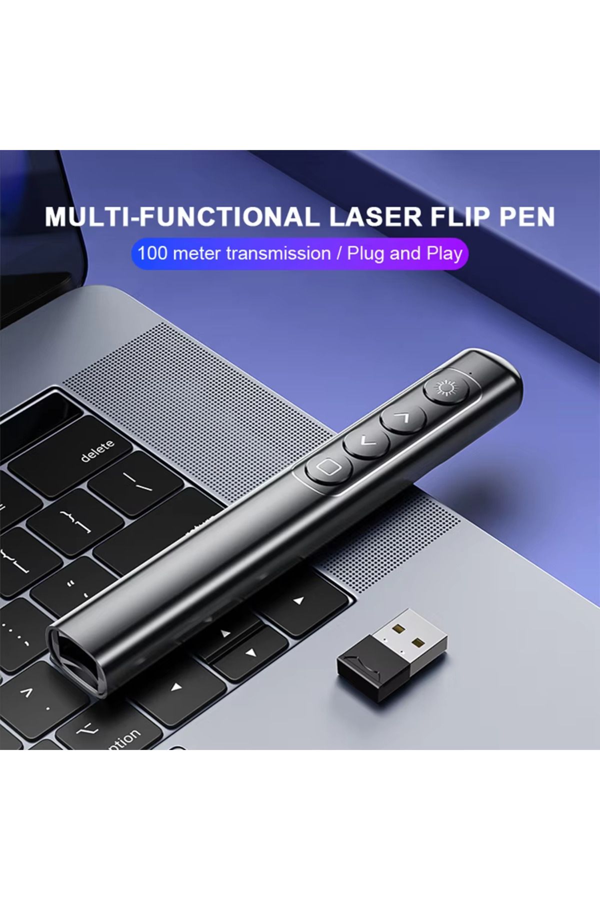 Choice-S9 Dry Cell Laser Presentation Pointer 2.4G Wireless Demonstration Remote Control Pen for PowerPoint 1