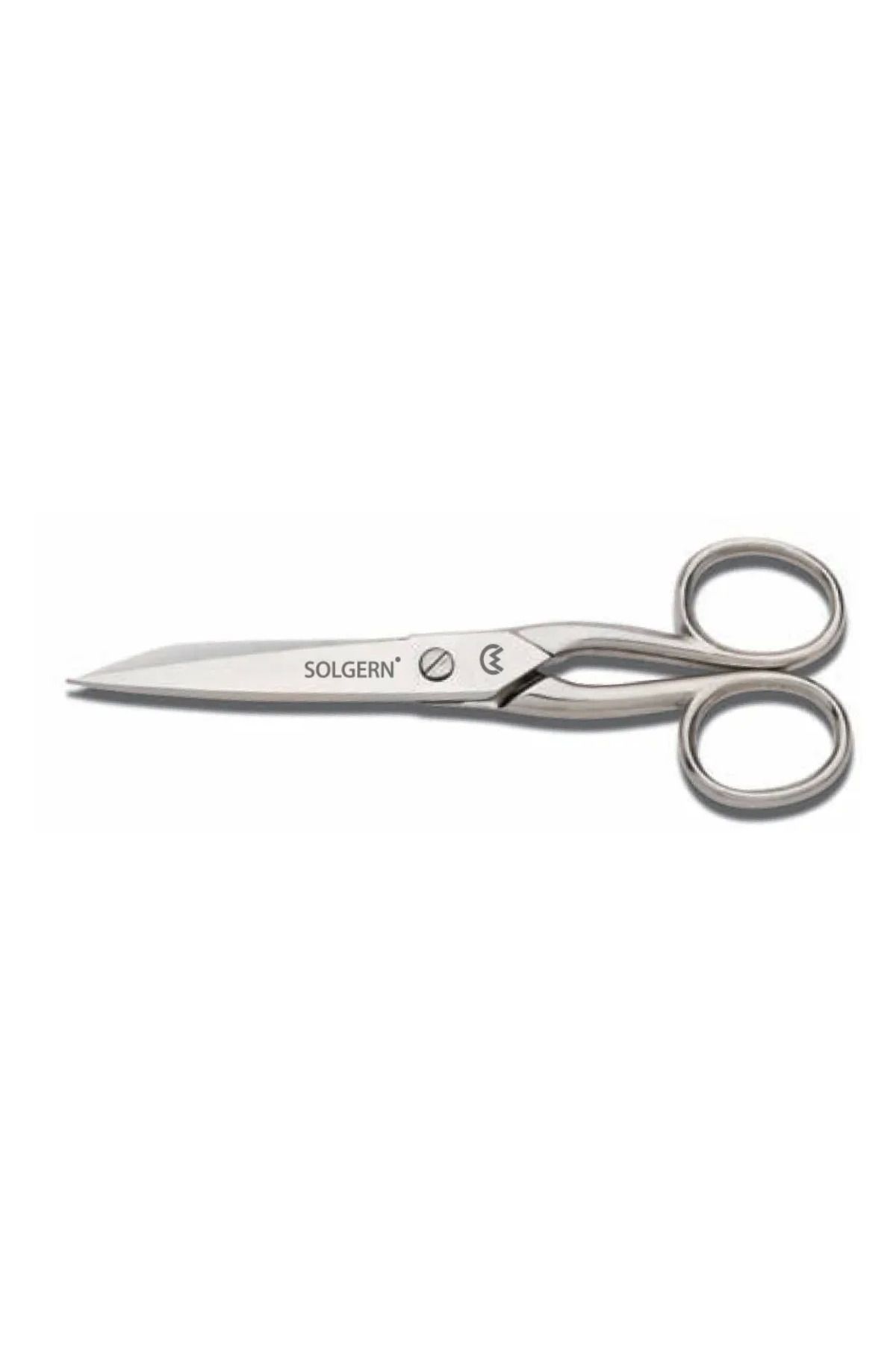 Easy Tedarik M-218 Sivri Uçlu İplik Temizleme Makası No: 5,5 İnç / 13,97 Cm - Nikel Kaplama