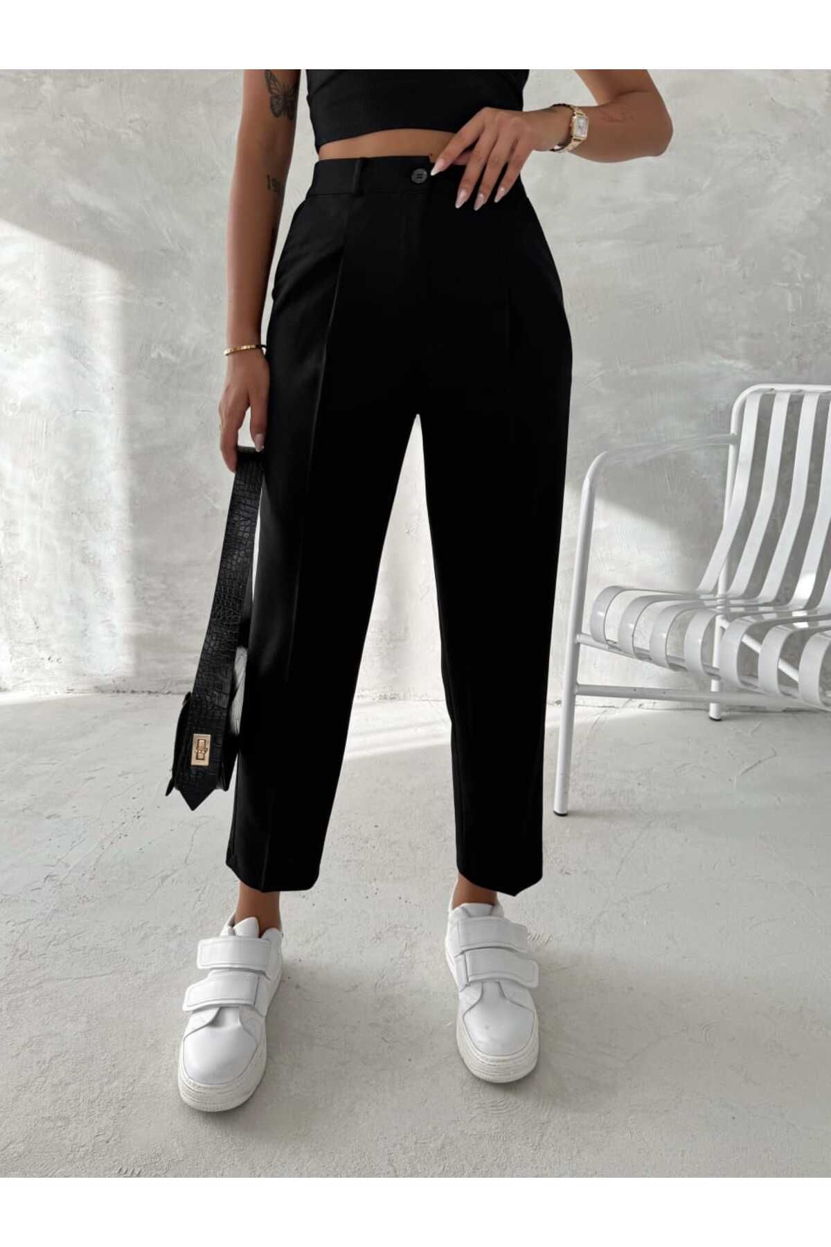 mikudesign Kadın Scuba Havuç Pantolon