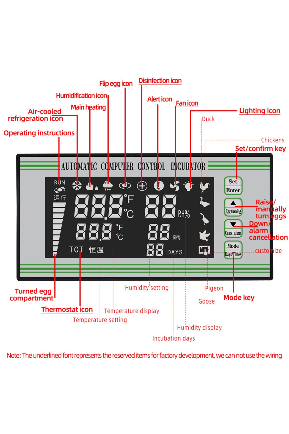 Choice-Xm-18s Egg Incubator Controller Automatic Computer Control Incubator Thermostat Full Automatic Mu... 5