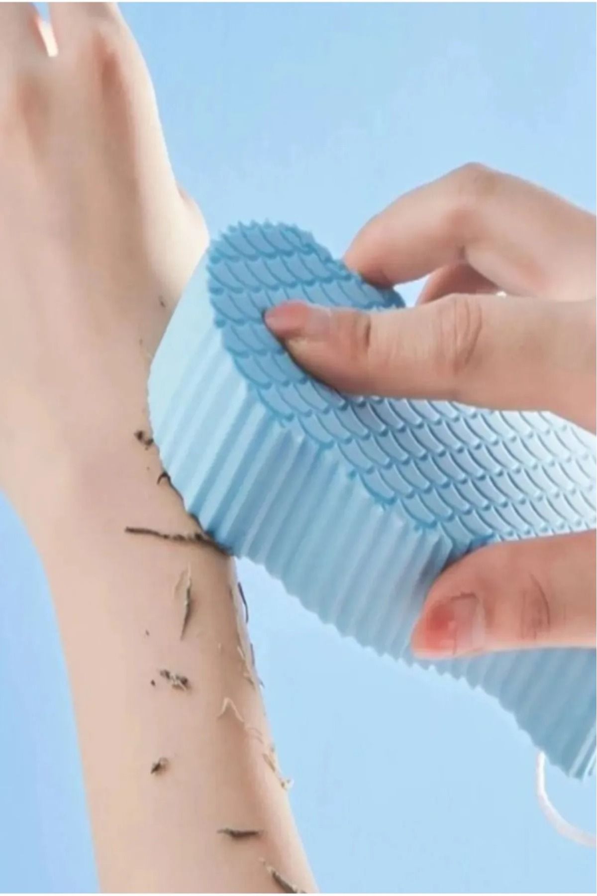 Home Banyo Vücut Duş Süngeri Sihirli Vücut Ölü Deri Sökücü Vücut Masaj Peeling Fırçası Süngeri