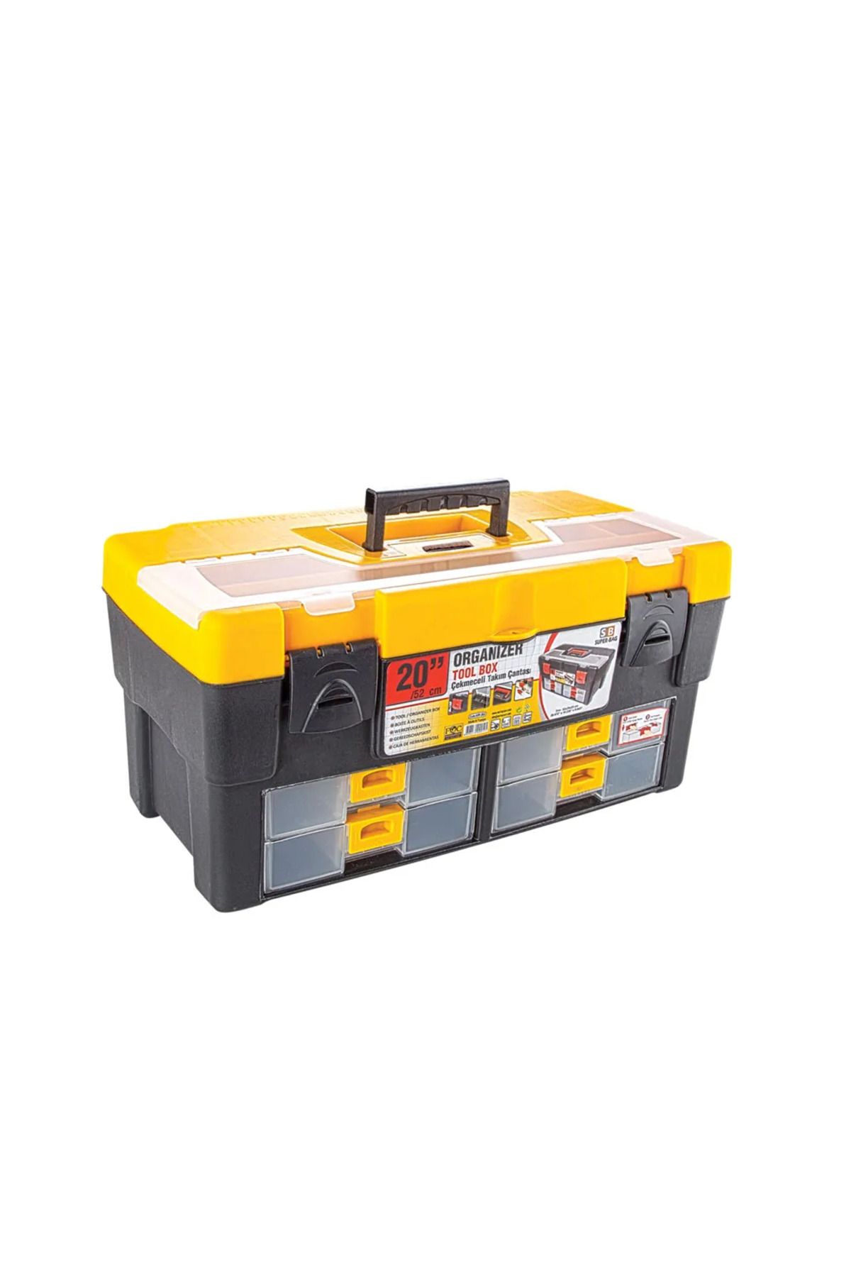 Easy Tedarik Asr-2055 20 İnç Takım Çantası - Plastik Kilitli