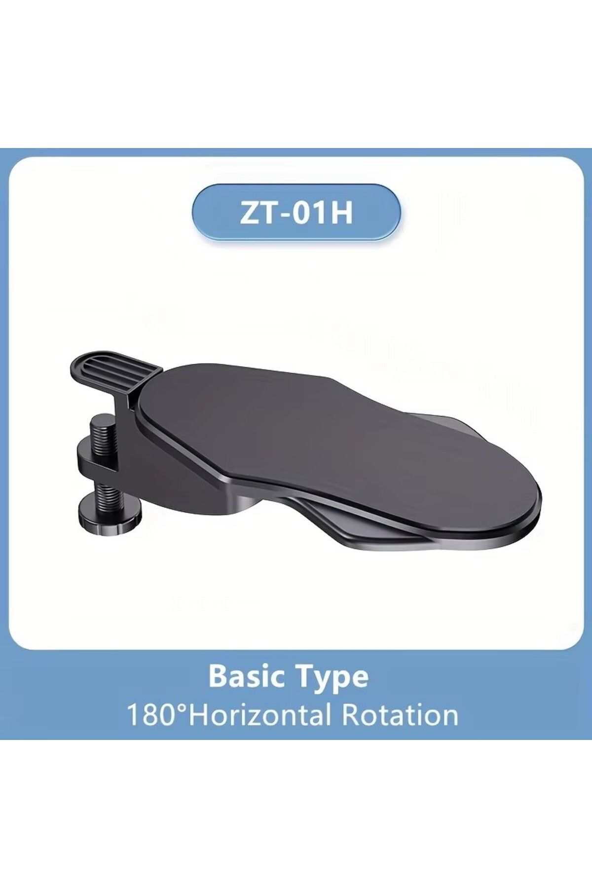 Choice-Black Basic Computer Arm Rest For Desk Adjustable Ergonomic Wrist Rest Support For Keyboard Armrest 1