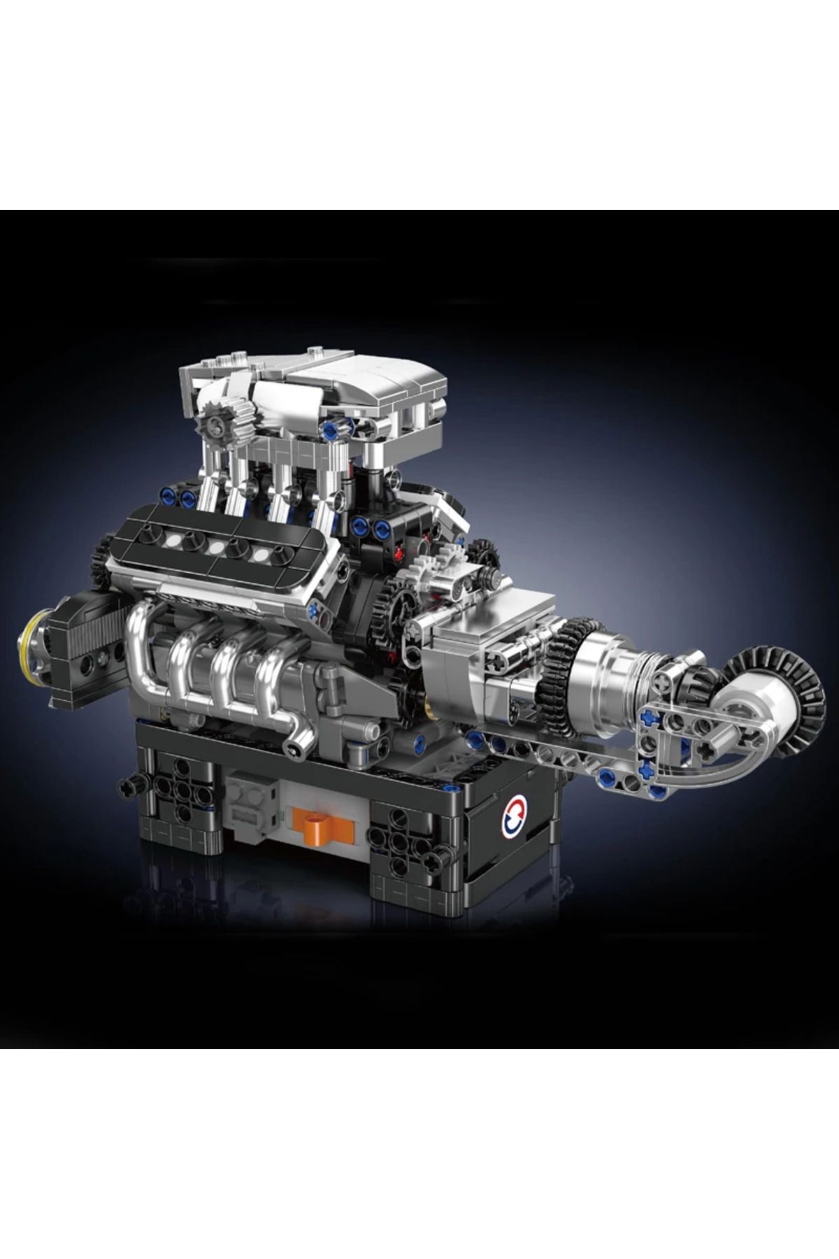 Choice-Mould King 10206 Technical Part MCL Sport Car V8 Engine Building Blocks Motorized Simulation Mode... 3
