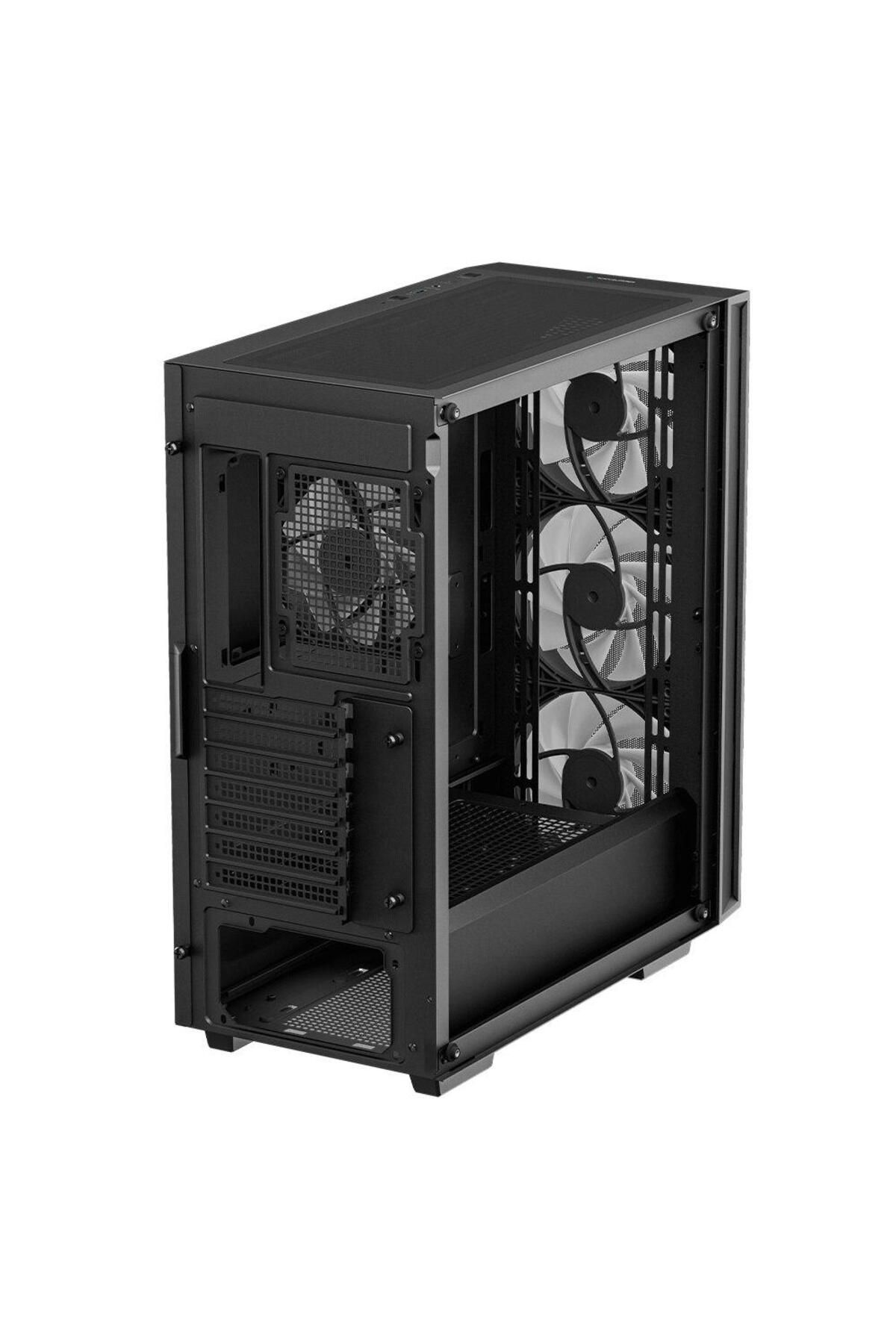 Deep Cool-Deepcool Matrexx 55 Mesh V4 C Case, aRGB Lighting, Without Power Supply (Black) 13