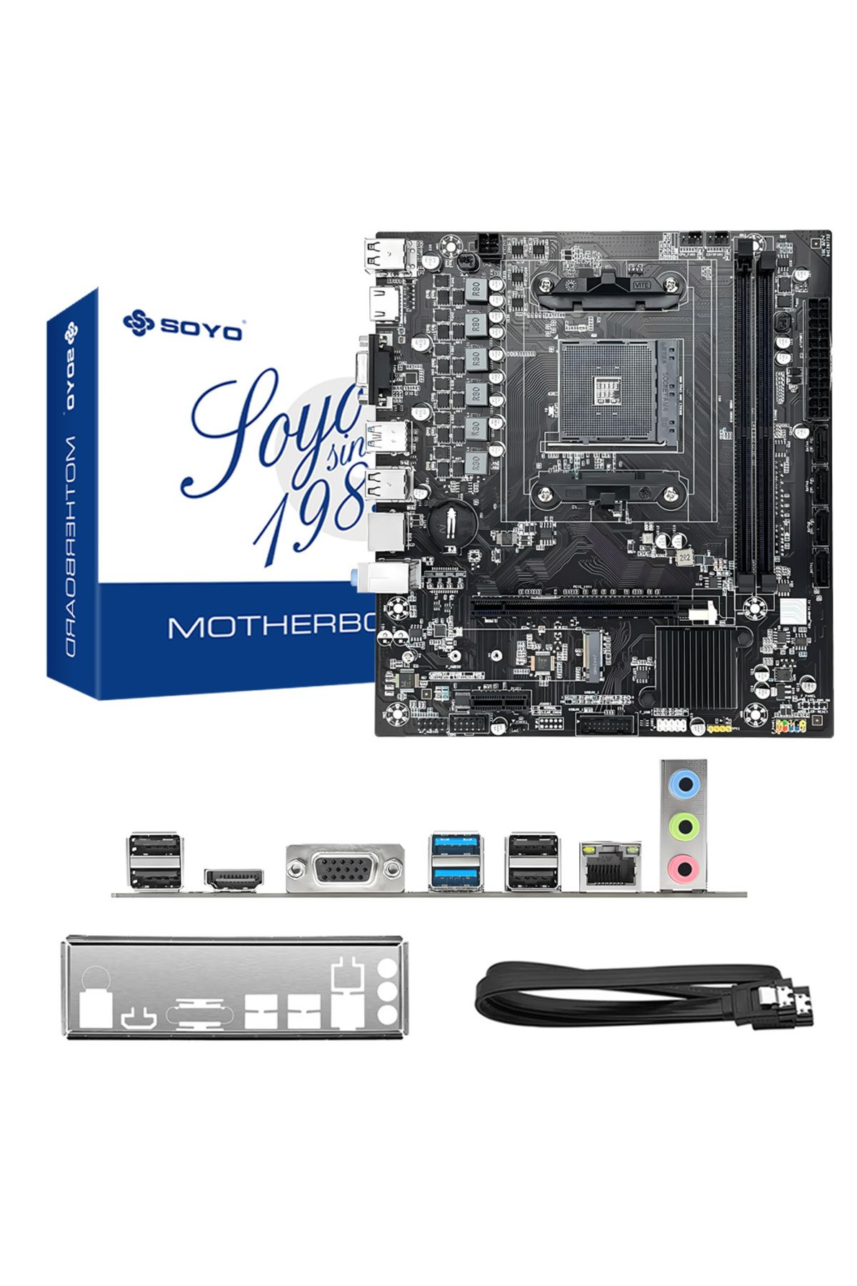 Choice-Motherboards Amd Classic B450m Motherboard Dual-channel Ddr4 Memory Am4 Motherboard Pci-e 3.0 Nvme B 6