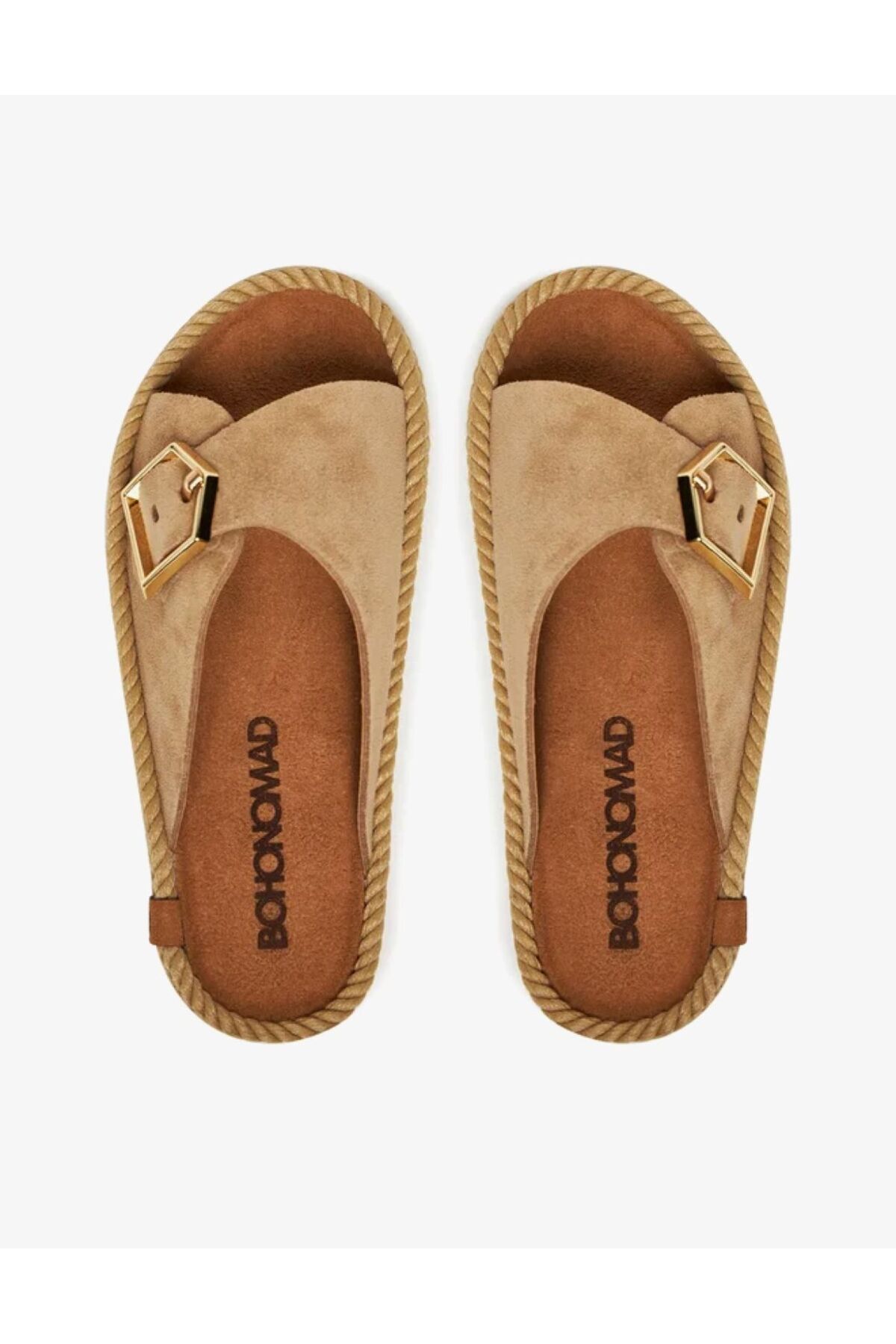 Bohonomad-Papuci Sydney pentru femei - Design cu cataramă 3
