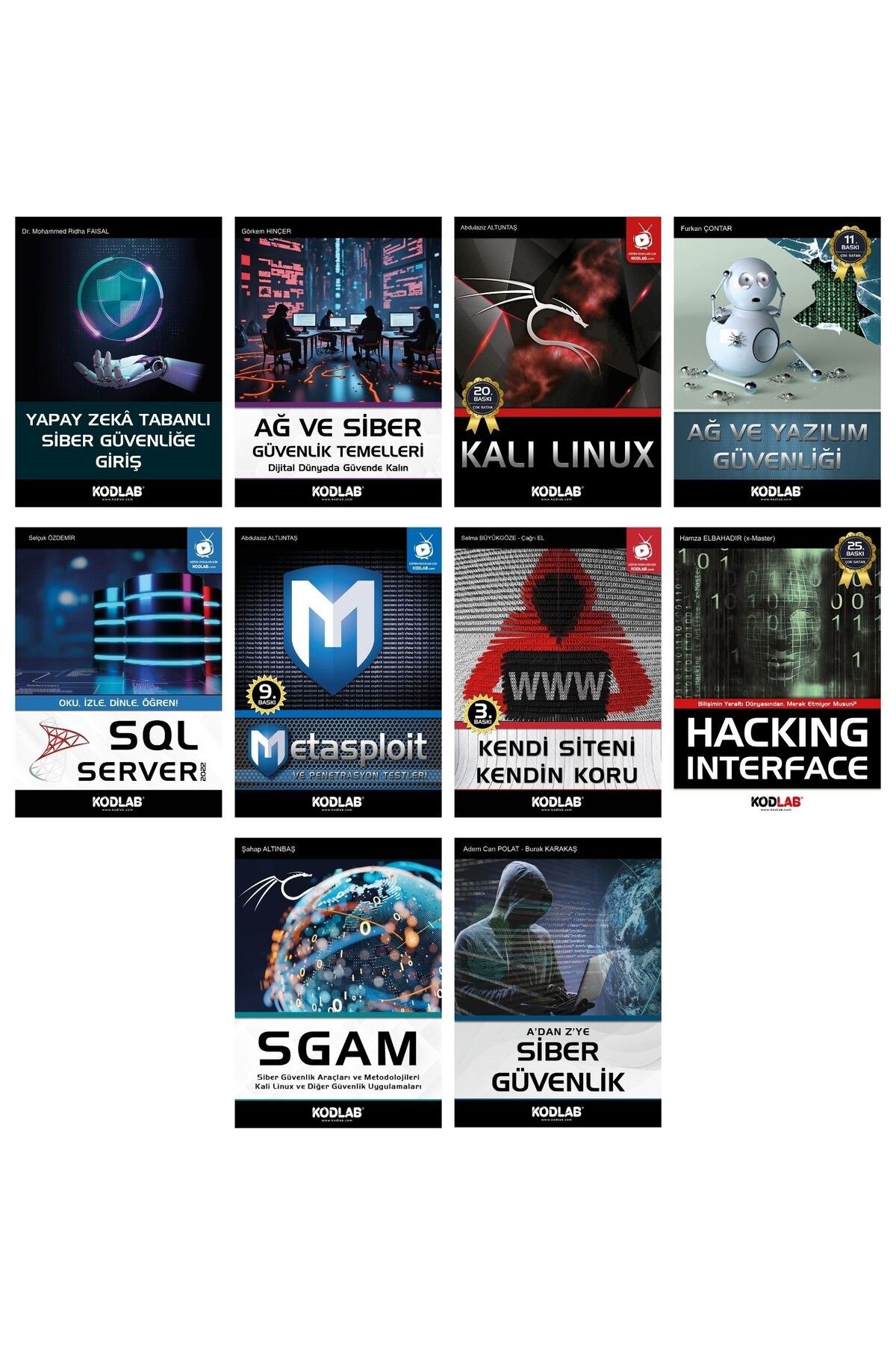 Kodlab Yayın Dağıtım MEGA SİBER GÜVENLİK SETİ