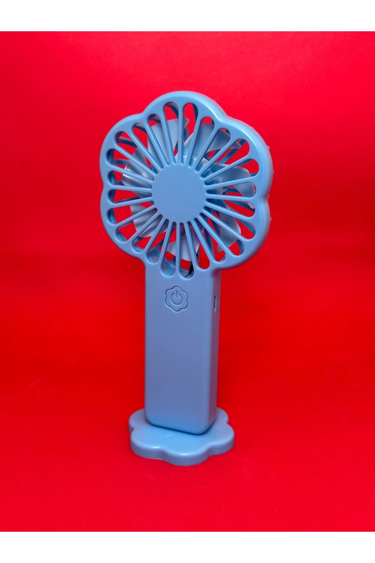 Mini Şarjlı Standlı El Vantilatörü Fanı Soğutucu Vantilatör - 2