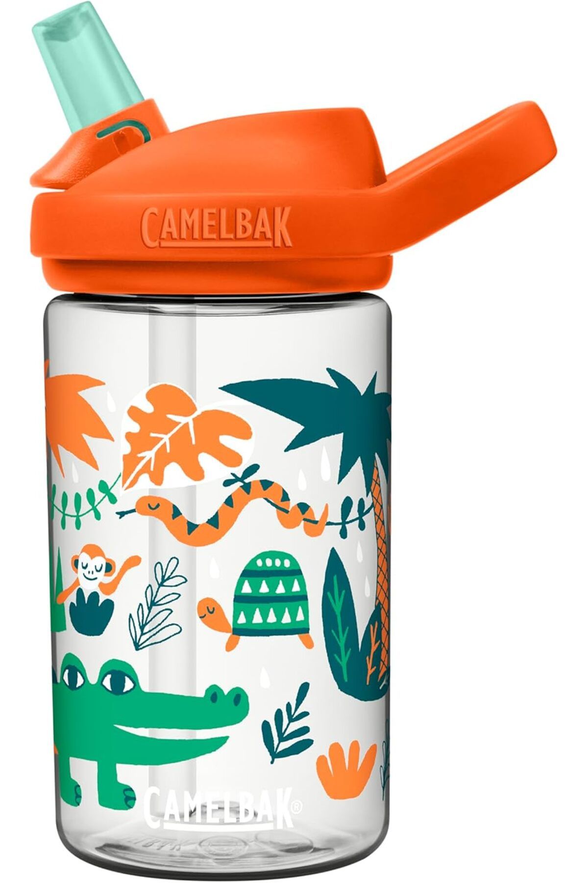 Camelbak-- EDDY PLUS KIDS BOTTLE 400ML JUNGLE ANIMALS 1