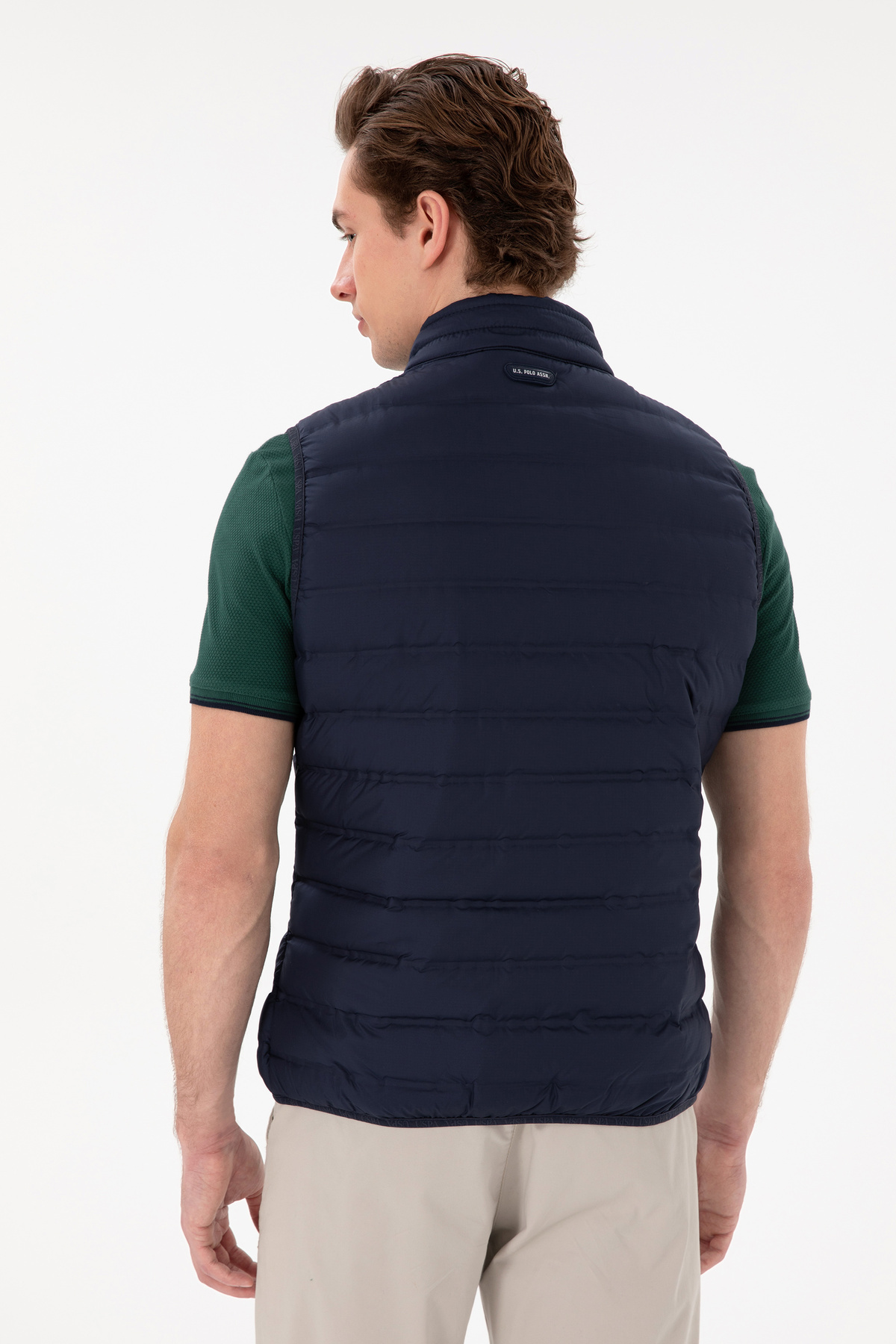 جلیقه مردانه یقه ایستاده | یو اس پولو U.S. Polo Assn. 2101038 VI - تصویر 4
