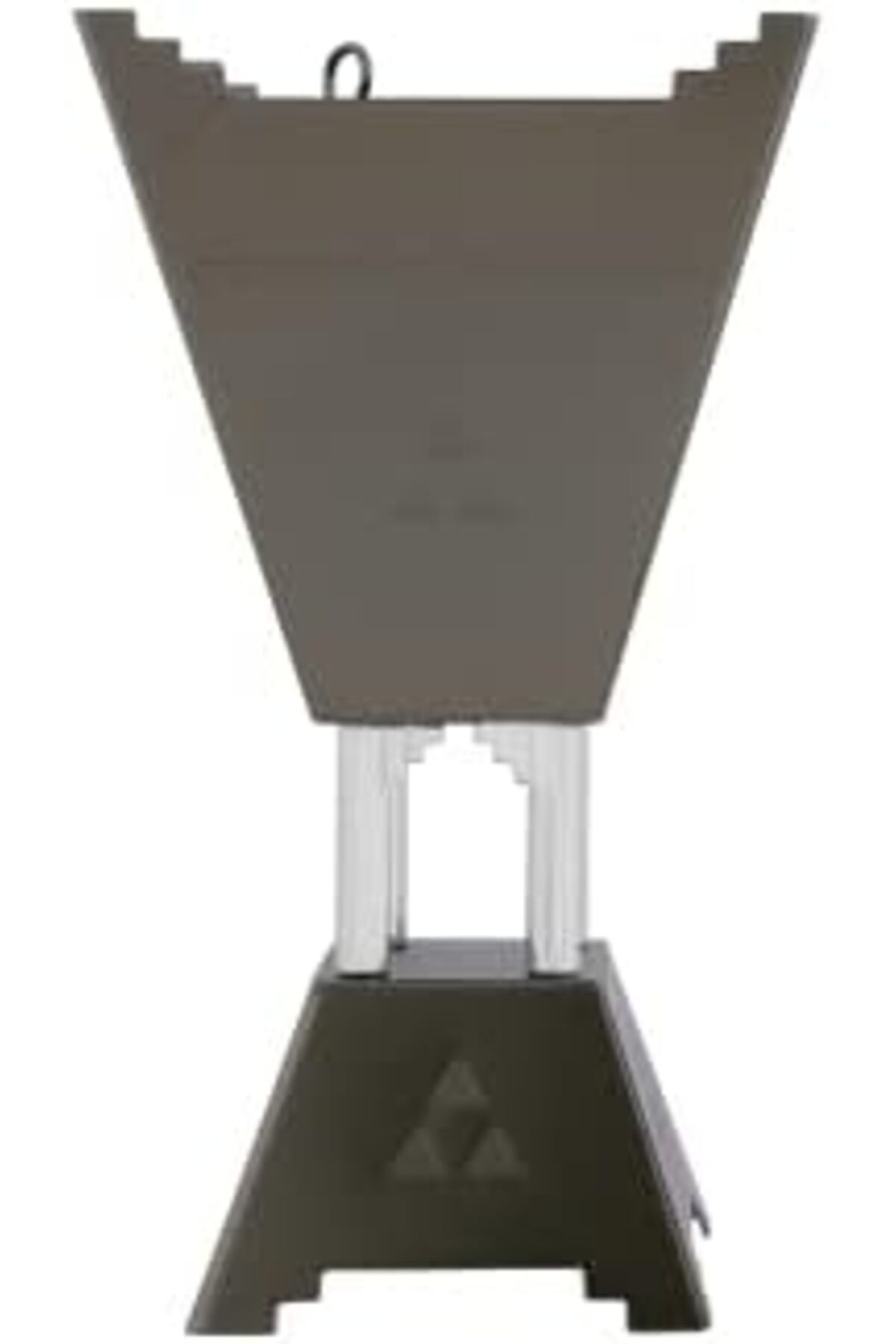 ALSAIF-Incense Burner With Handle By Al Saif, Small Size, Matte Black/chrome 2