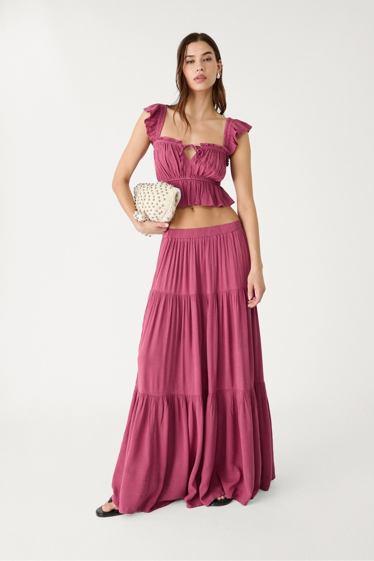 Stradivarius-Boho midi skirt 5