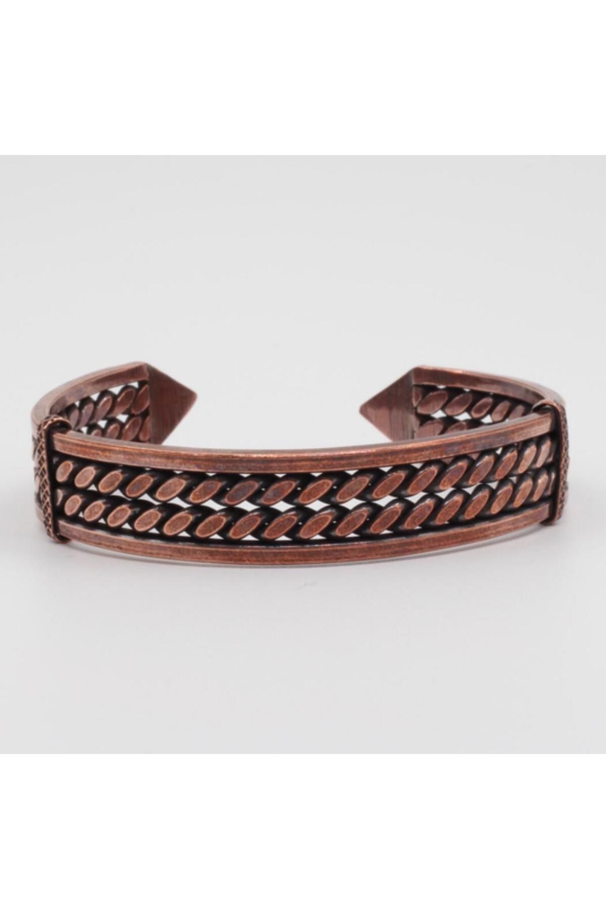ANTEPSEPETİ-Bracelet with Copper Double Twist Model 2