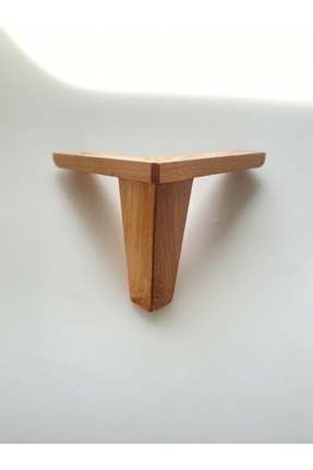 Gürgen Ahşap Vernikli ahşap kare ayak 14 cm 8 ad