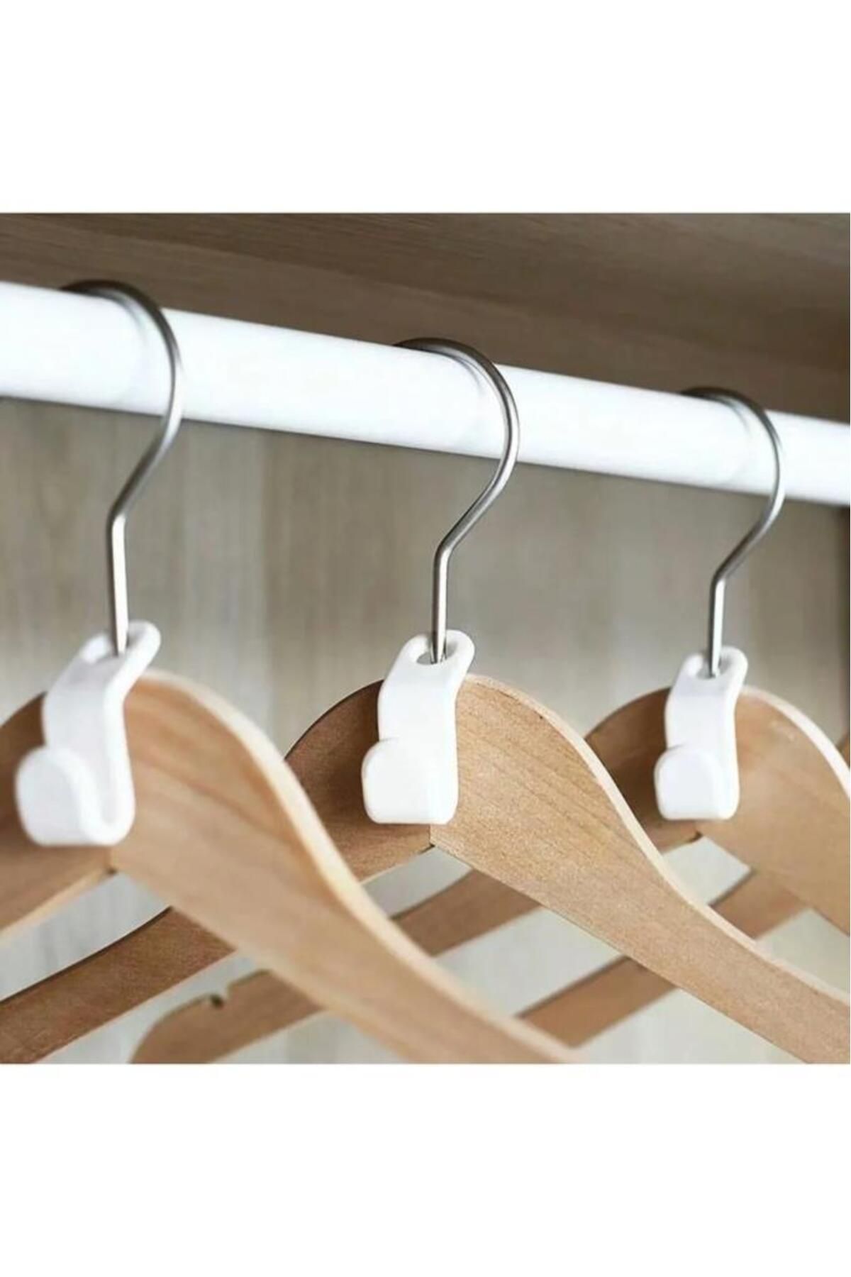 jetfast-30 Pieces Multi-Purpose Hanger Multiplexer Hook Hanger Duplicating Apparatus 6