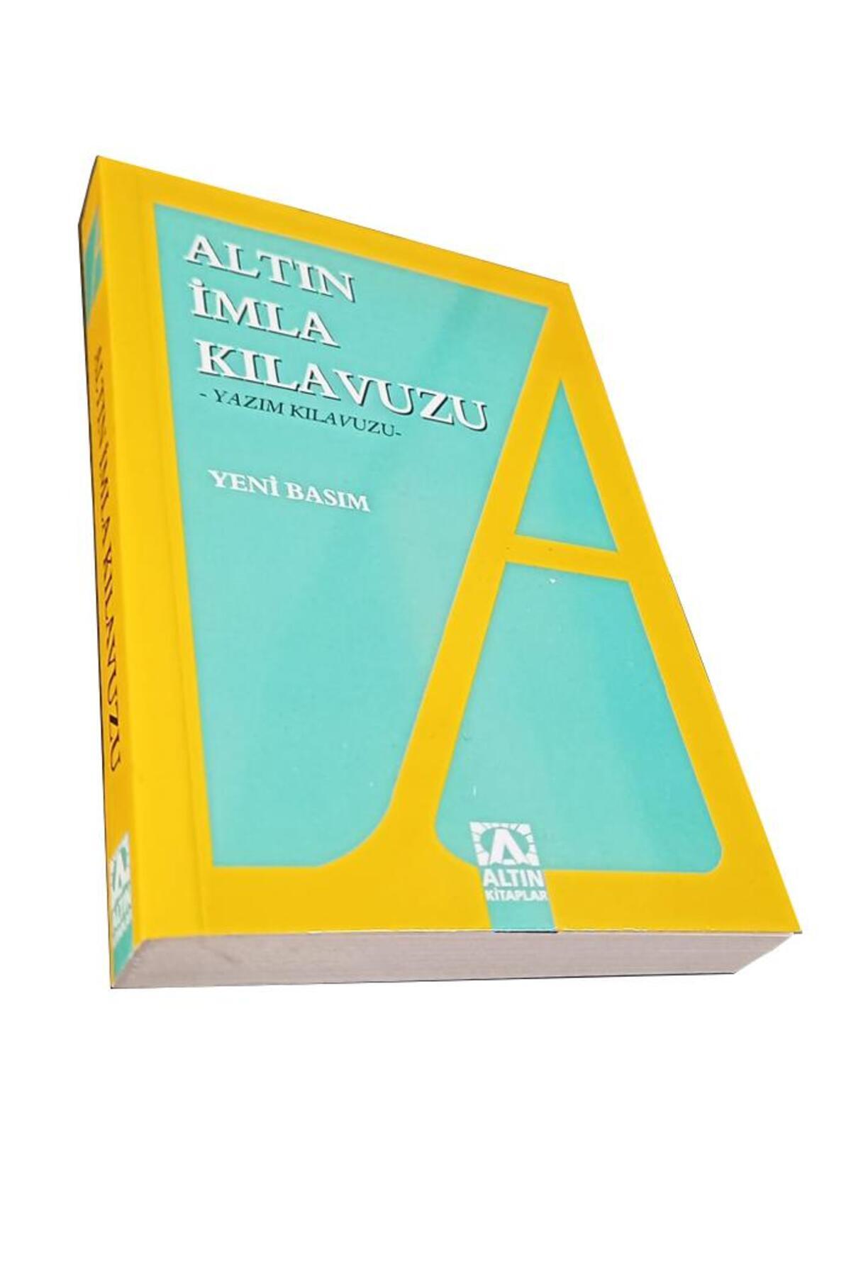 Artlantis İmla Kılavuzu ve Yazım Kılavuzu 303 Sayfa 11x16 cm 1 Adet Altın İmla Klavuzu ve Yazım Klavuzu