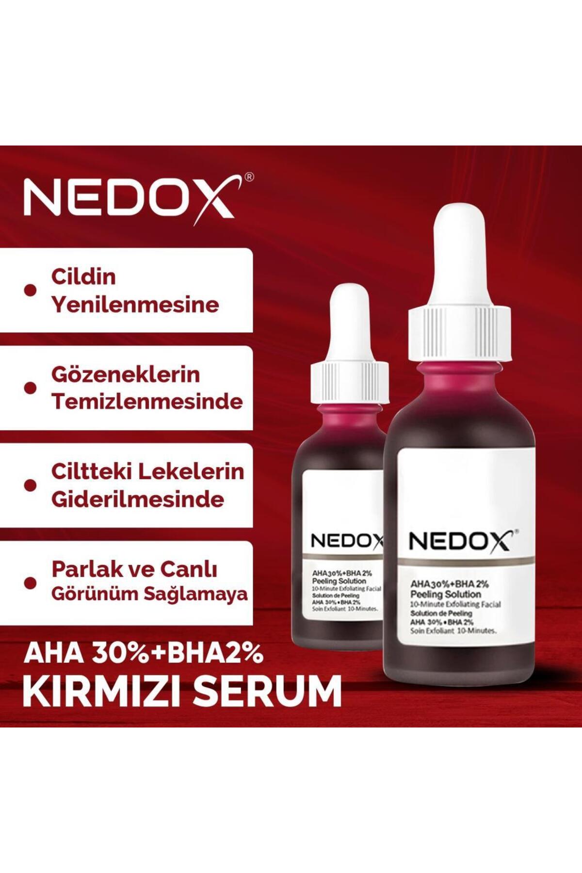Cilt Yenileyici Cilt Tonu Eşitleyici Kırmızı Peeling Serum Aha %30 Bha %2 Ph % 3.5 Serum 30 ml — 22334455667788 — تصویر 6 از 7