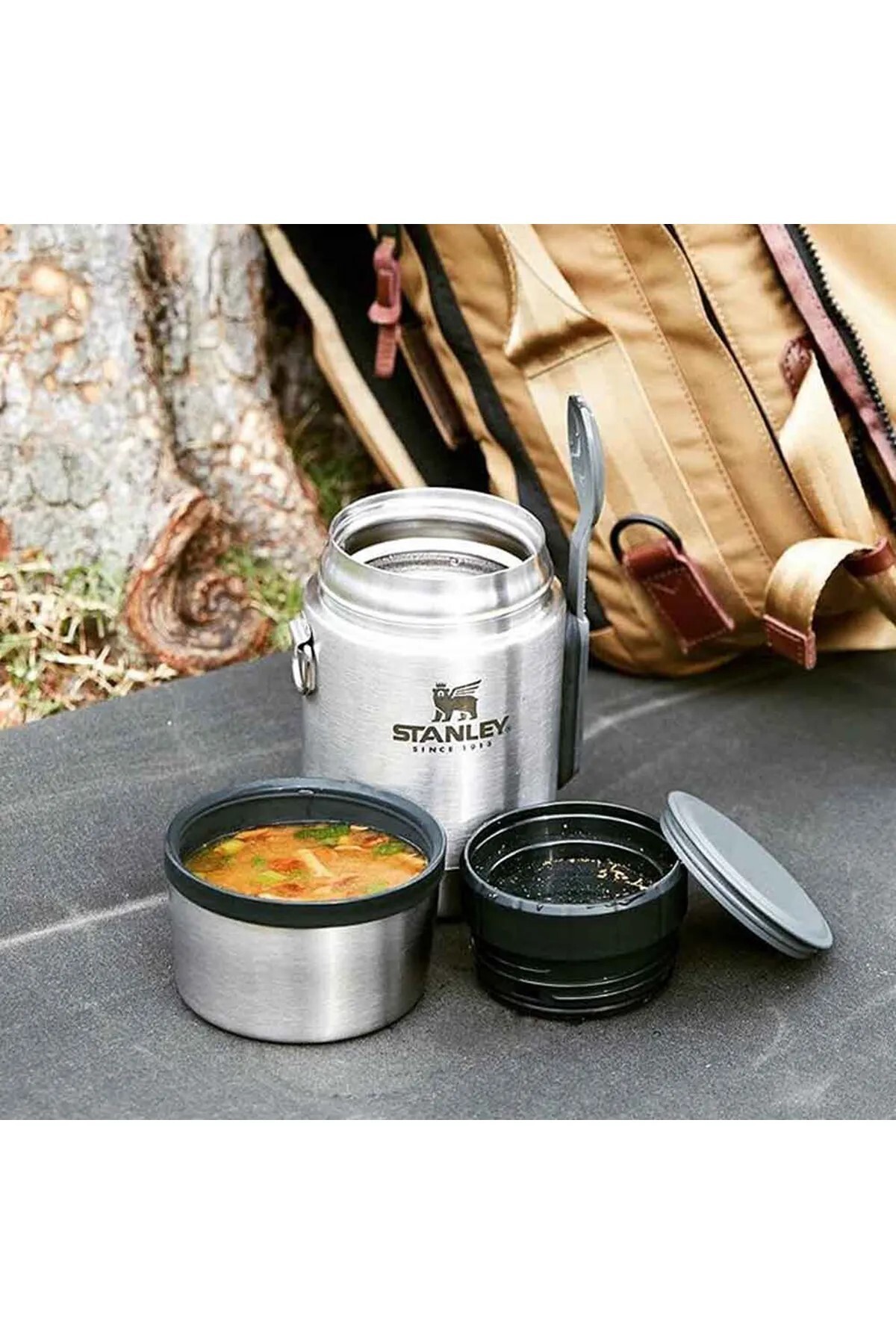 Stanley The Stainless Steel All-In-One Food Jar Yemek Termosu .53L - 18oz 10-01287-032 fotoğrafı 5 (önizleme)