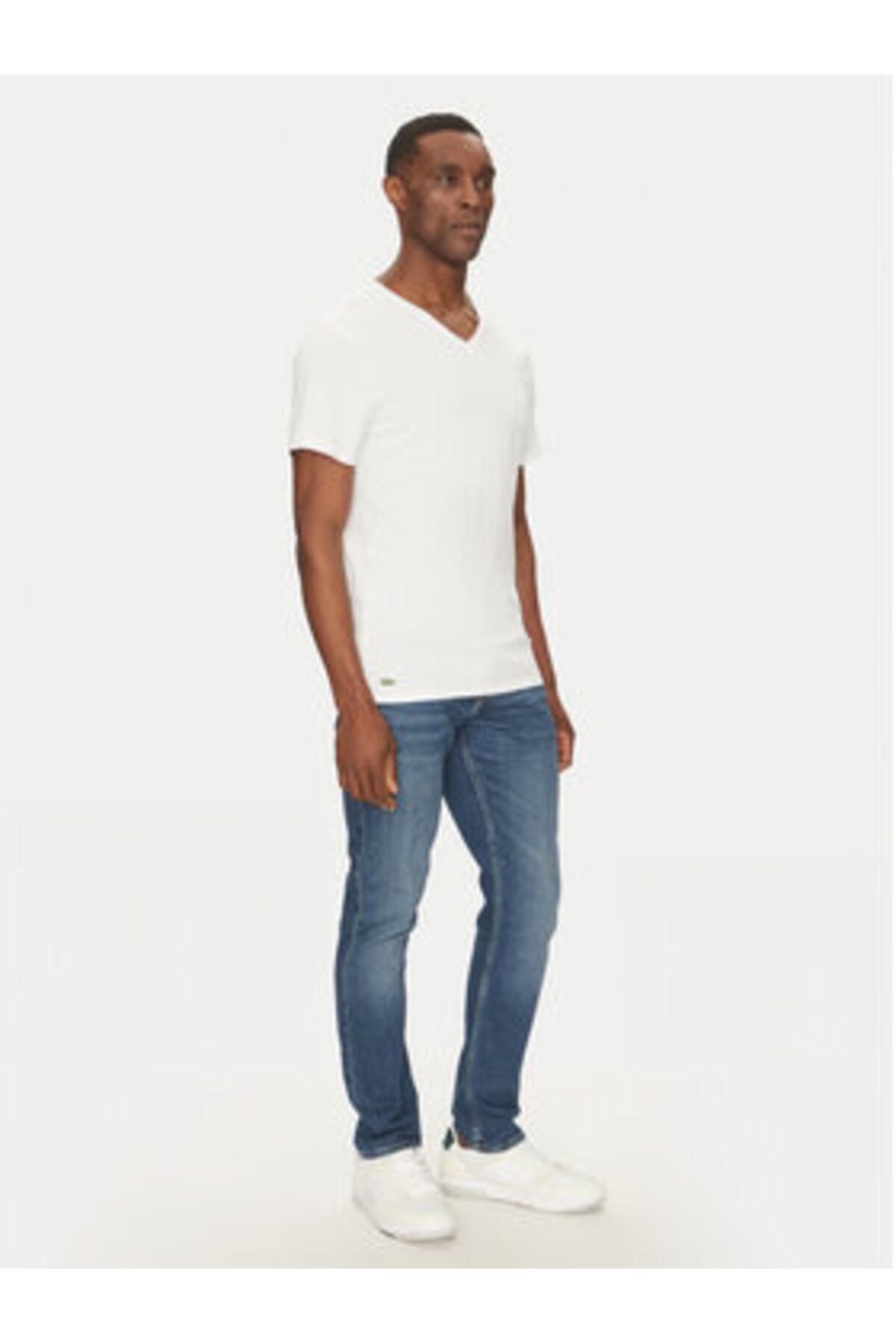 Lacoste-men's set of 3 T-shirts TH9008 white 4