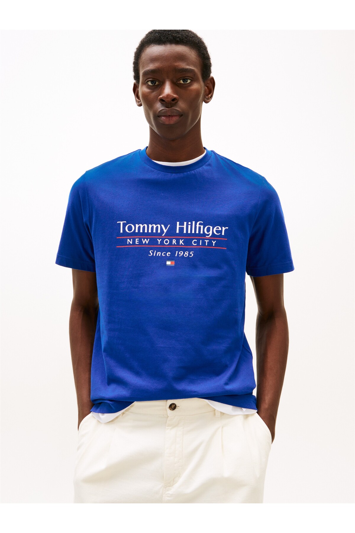 تیشرت مردانه طرح دار آستین کوتاه | تامی هیلفیگر Tommy Hilfiger TYC3AFD60710CDB85CCE33200 - تصویر 5