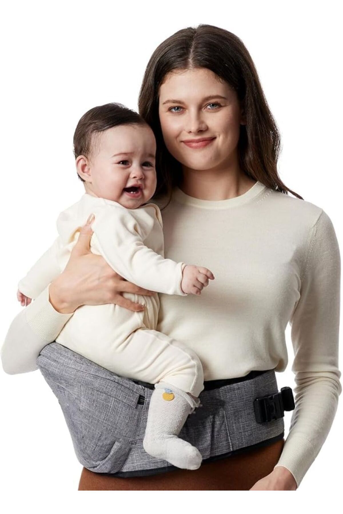 SKADE Kalça Oturmalı Cepli Ergonomik Bebek Taşıyıcısı