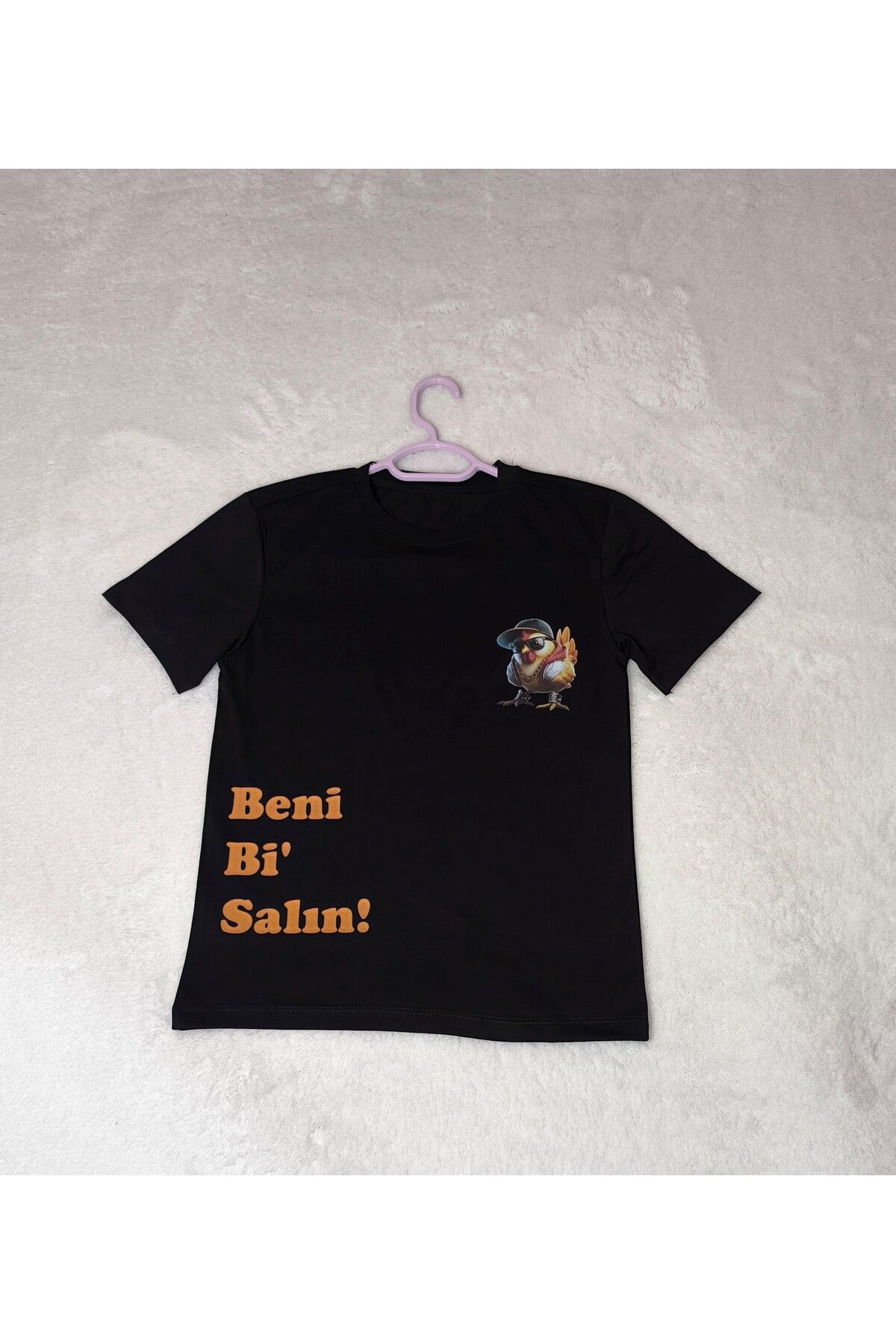 Pidal Beni Bir Salın Baskılı Unisex Çocuk Tişörtü