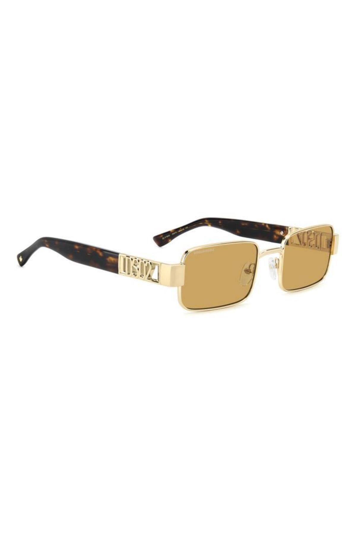 DSquared2-D2 0156/S-J5G-Gold Unisex Sunglasses 3