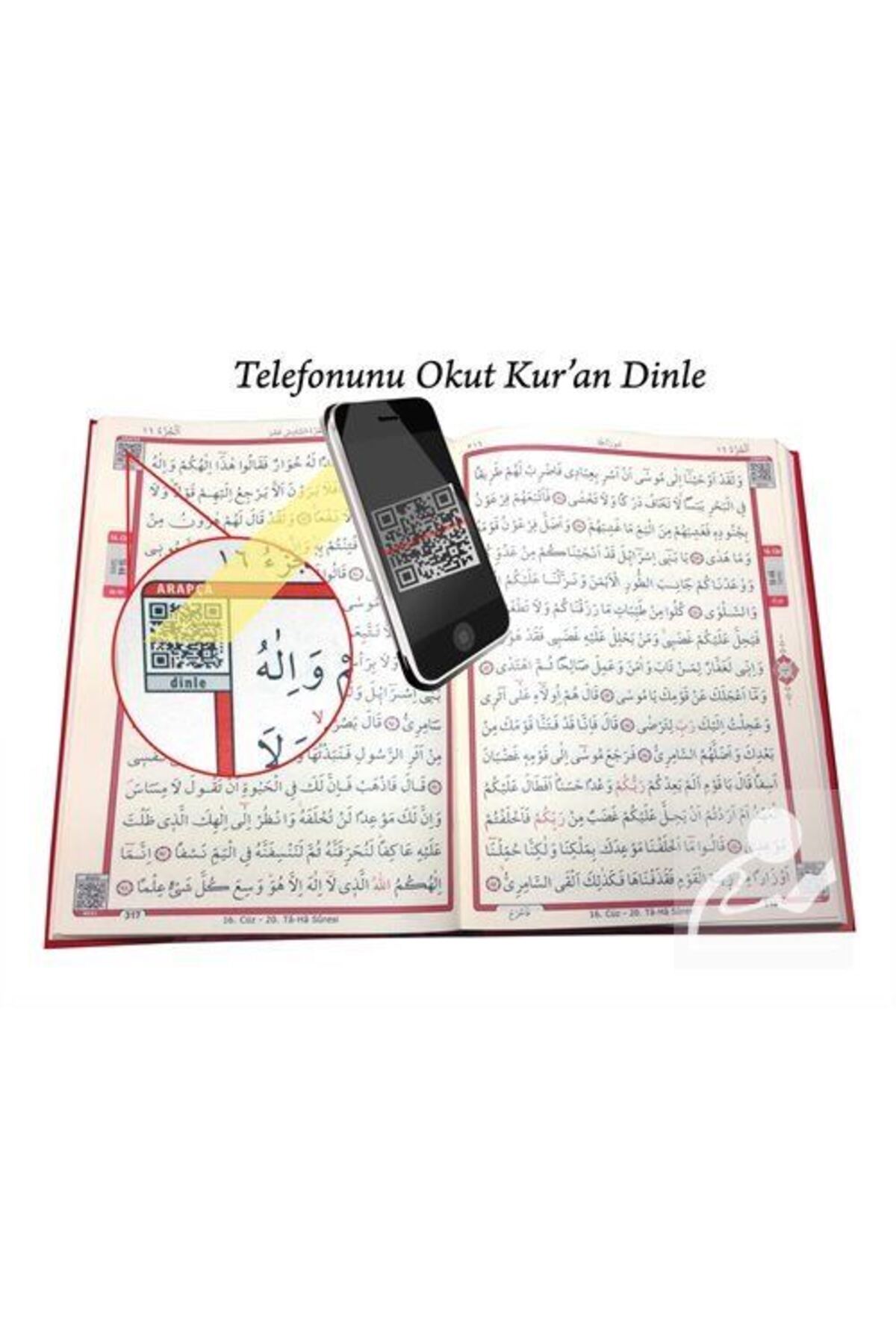 Merve Yayınları Kur'an-ı Kerim Bilgisayar Hatlı Pembe Renk Hafız Boy (KUR-AN 039) Sesli Kur-an & Diyanet Mühürlüdür fotoğrafı 6 (önizleme)