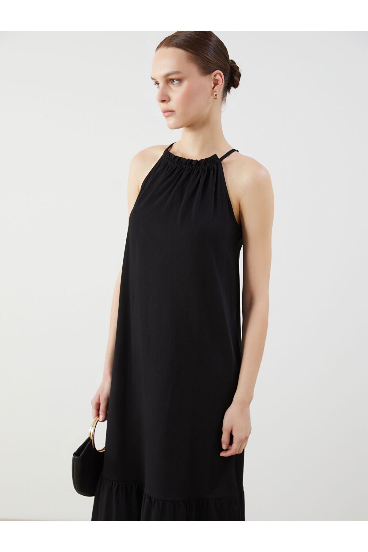 Halter Yaka Elbise