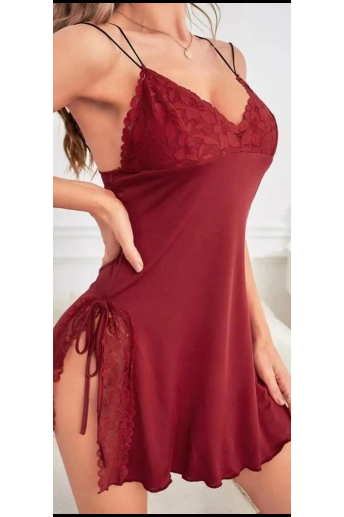 senbio Dantelli gecelik gecelik