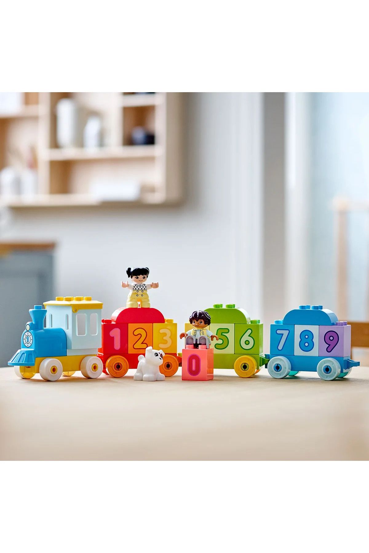LEGO-® DUPLO® قطار الرقم الأول - تعلم العد 10954 - مجموعة بناء لعبة للأطفال الصغار (23 قطعة) 7