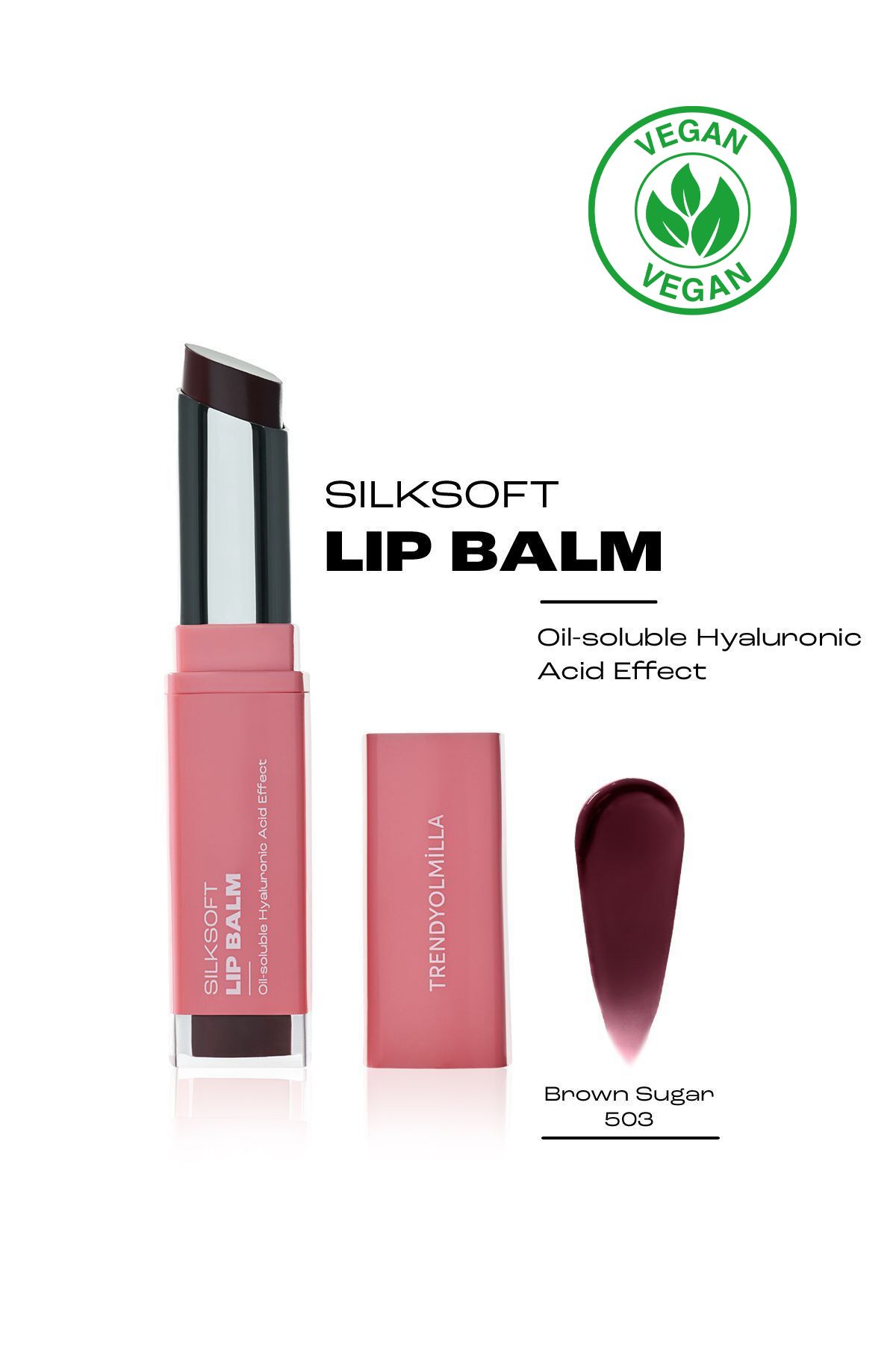 Trendyolmilla Beauty Nawilżający Balsam Do Ust Z Kolorowym Masłem Shea - Brown Sugar Tkzaw25rj00002 - Rozmiar uniwersalny