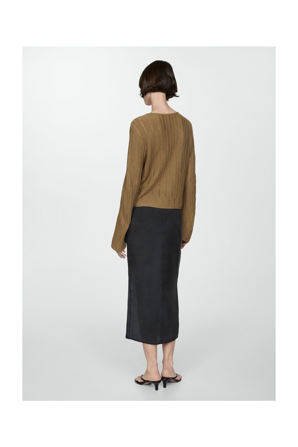 MANGO Woman-Women and Girls Adult Skirt 5