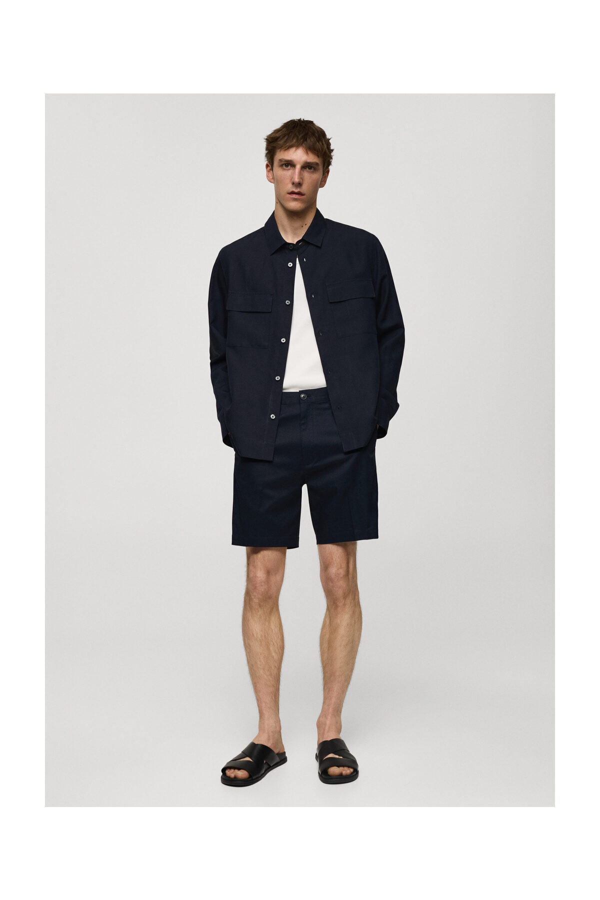MANGO Man-Men's Adult Shorts & Bermudas 8
