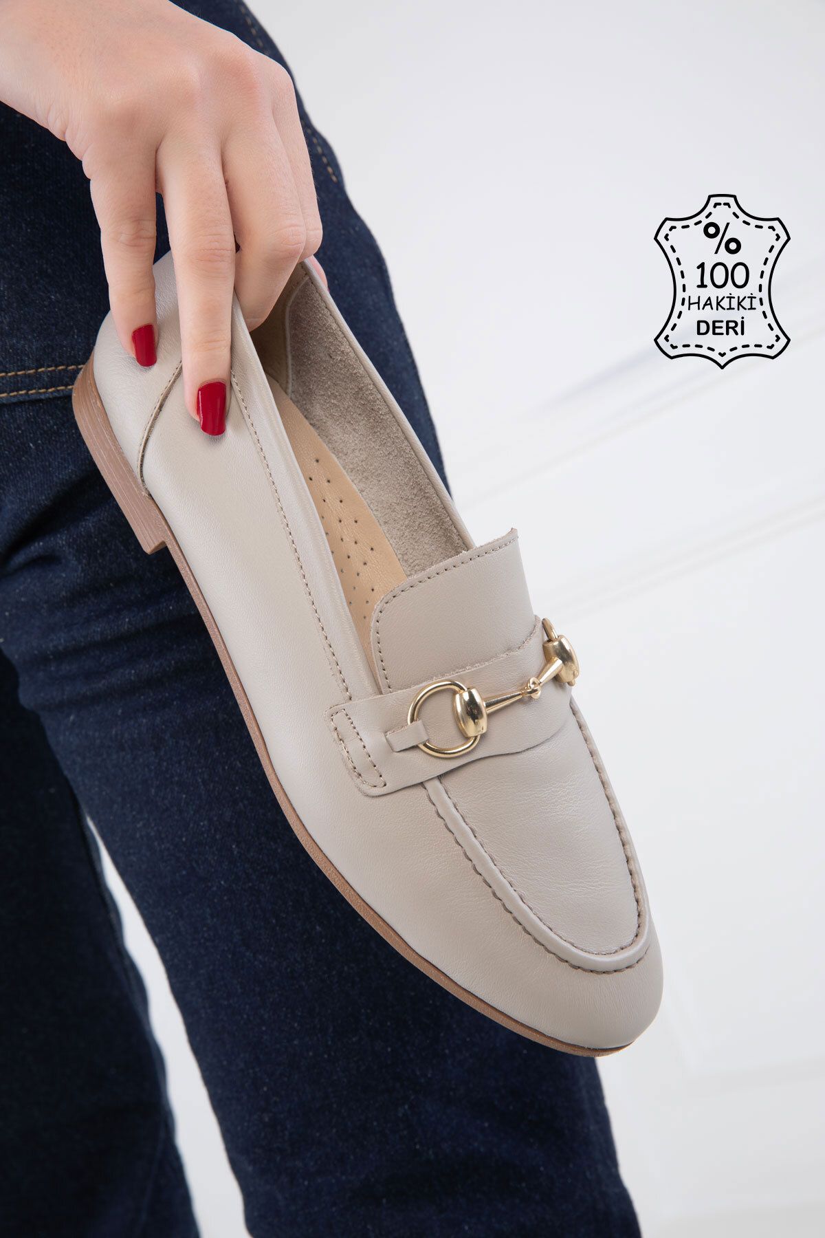 SOHO Buty Damskie Mokasyny Ice Genuine Leather Kobieta - 36