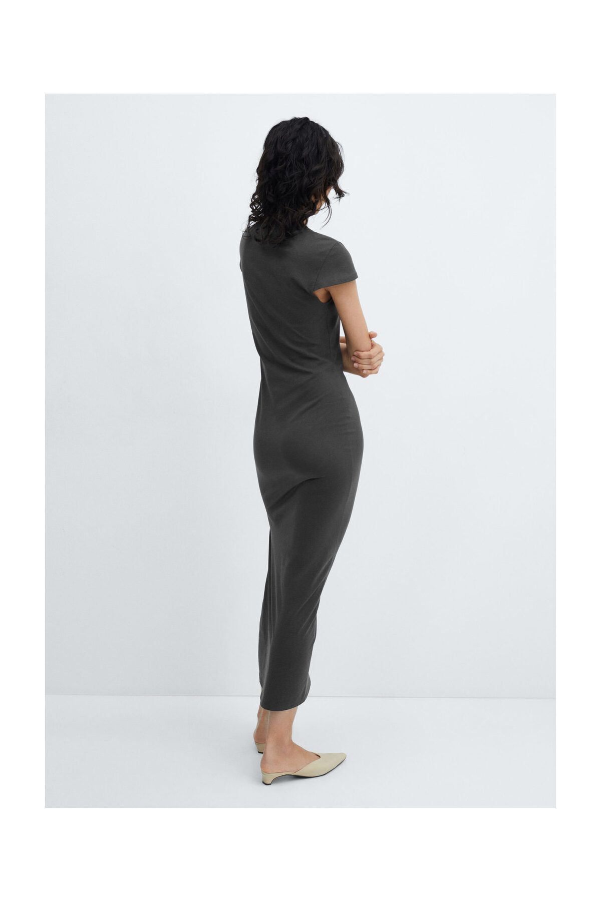 MANGO Woman-Rochie pentru femei și fete pentru adulți 5