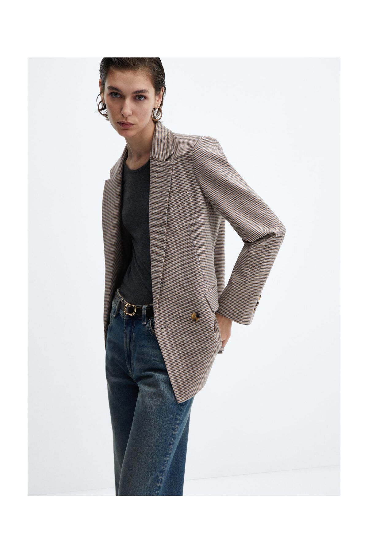 MANGO Woman-Women and Girls Adult Blazer Jacket 3
