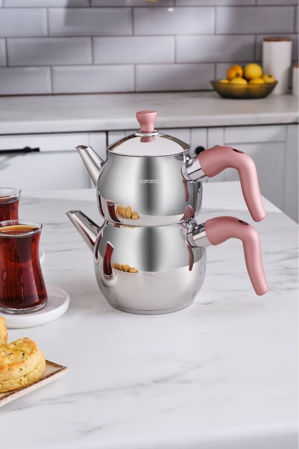 Karaca-Maya Induction Based Midi Teapot Set 4