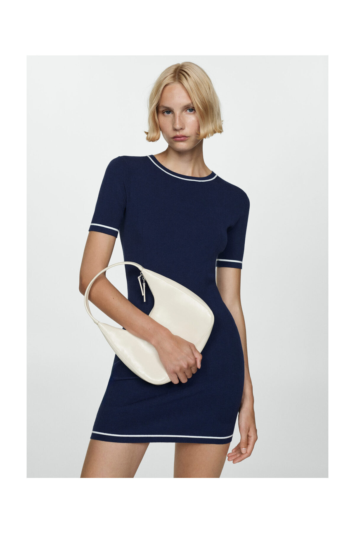 MANGO Woman-Women's and Girls' Adult Dress 8
