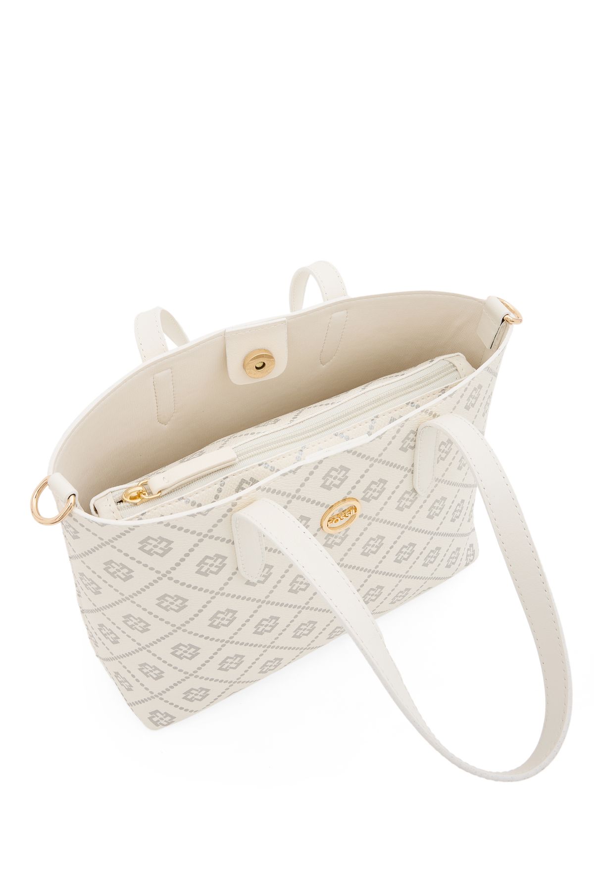 Fossil-White Women's Hand and Cross Shoulder Bag 05Fo25Y5057 6