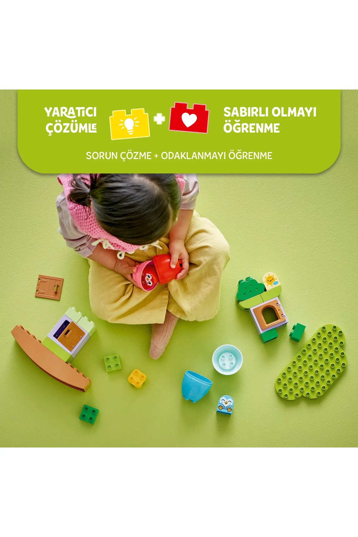 LEGO-®   مجموعة بناء DUPLO My First Balancing & Stacking Tree 10440 للأطفال بعمر 1½+ سنة (27 قطعة) 9