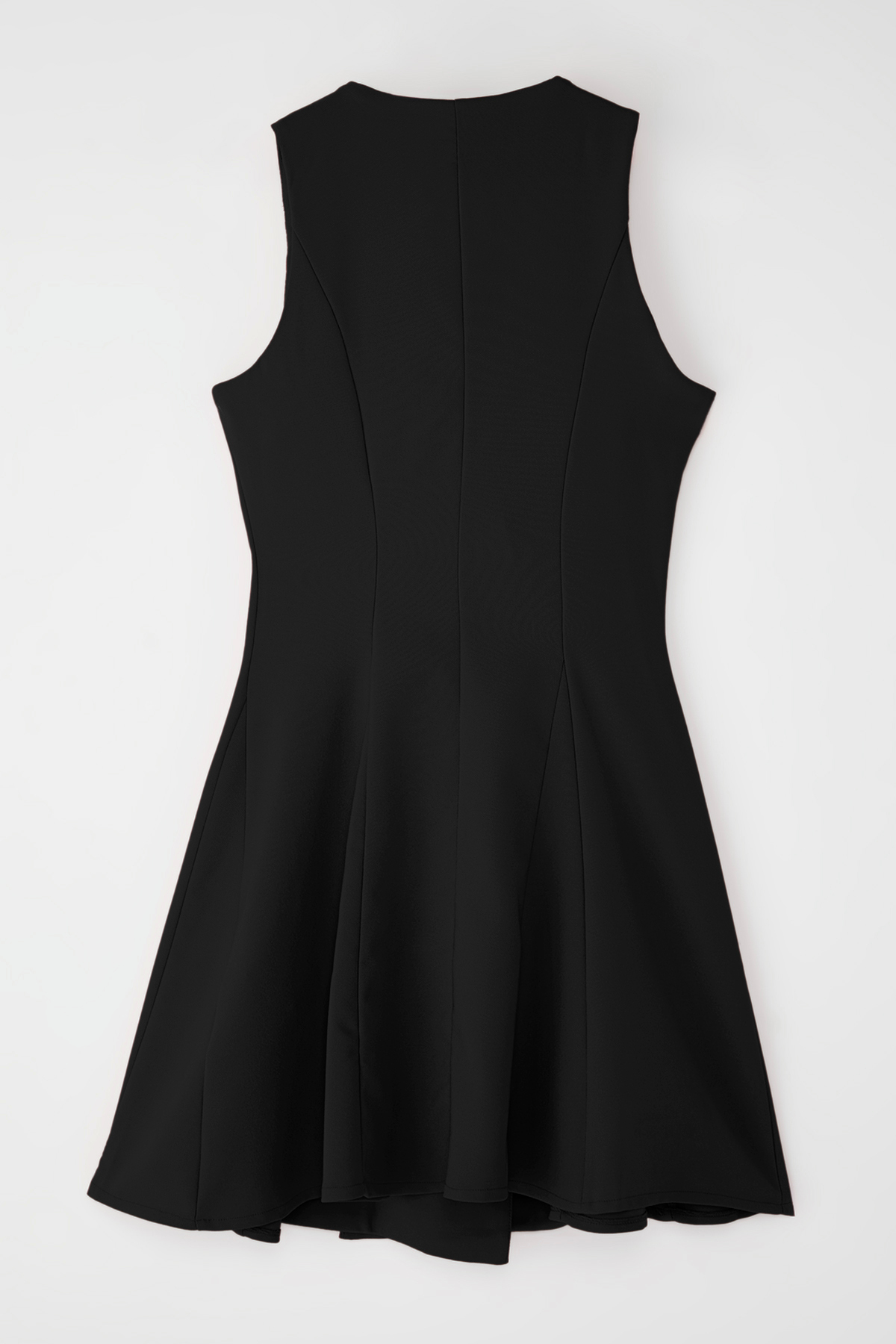 Trendyolmilla  Siyah Düğmeli Mini Dokuma Ceket Elbise TWOSS25EL00117 - Görsel 7