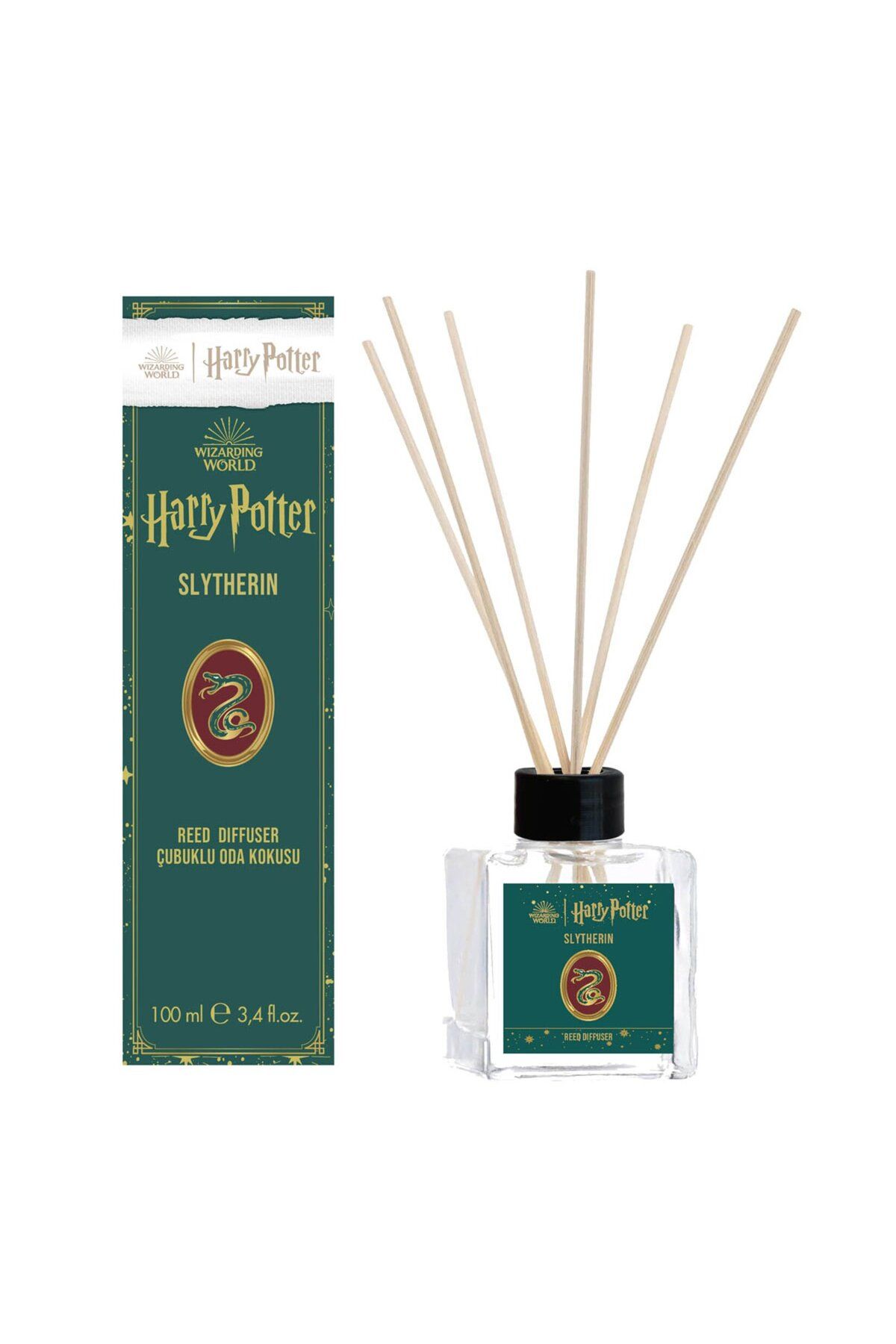 Harry Potter Çubuklu Oda Kokusu Slytherin 100 Ml