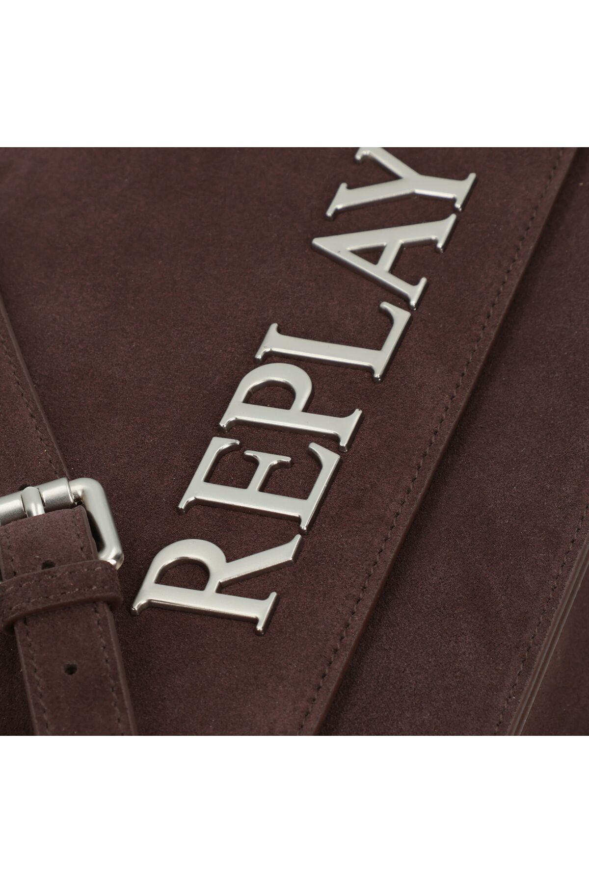 Replay-Shoulder Bag Leather 25.5 Cm 4