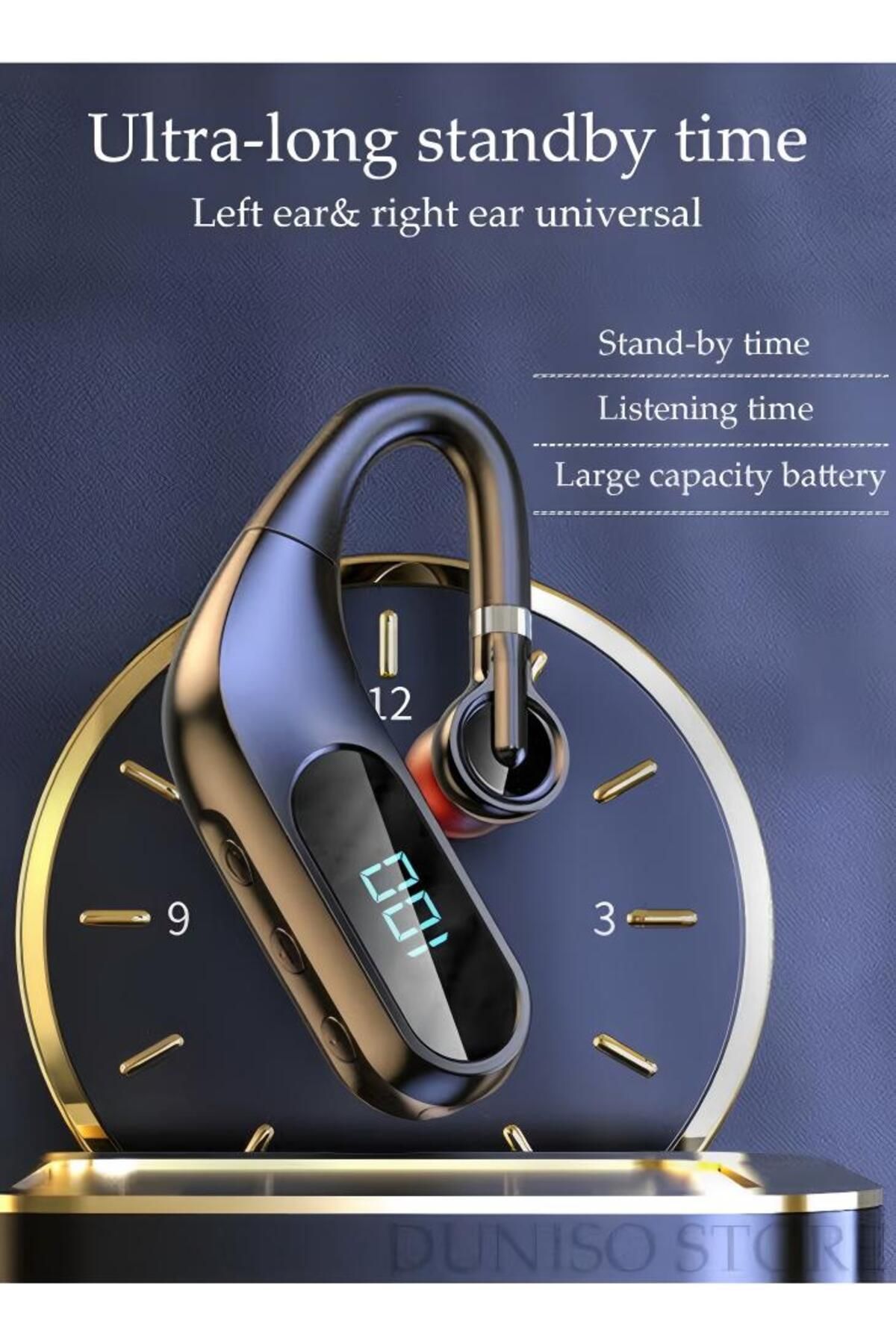 Generic-Duniso Bluetooth Headset Wireless Headset Business Headset Noise Reduction Microphone Headset 2