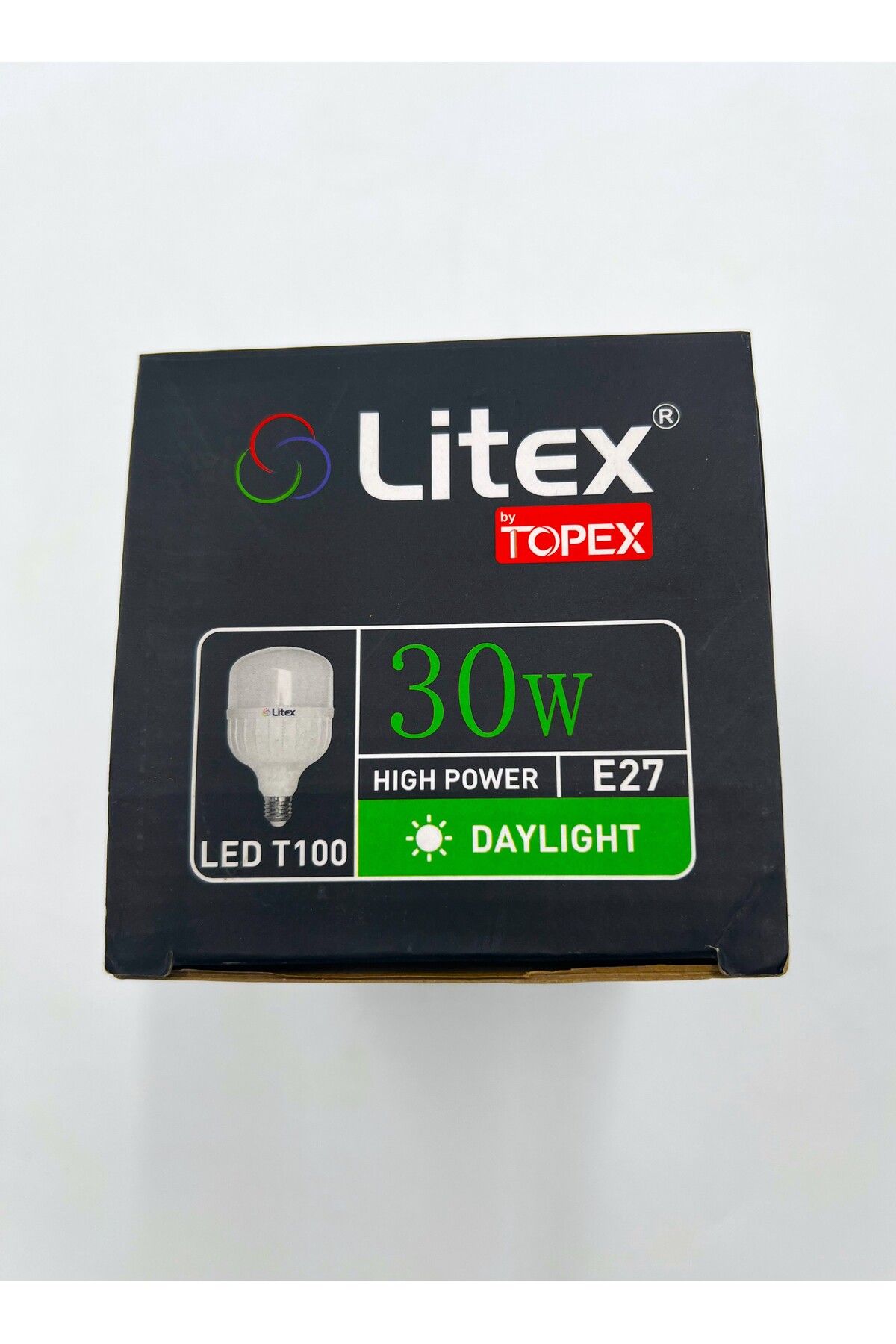 Generic-Litex 30W LED Bulb E27, 6500K Cool White, Polycarbonate Diffuser Energy Efficient Light 4